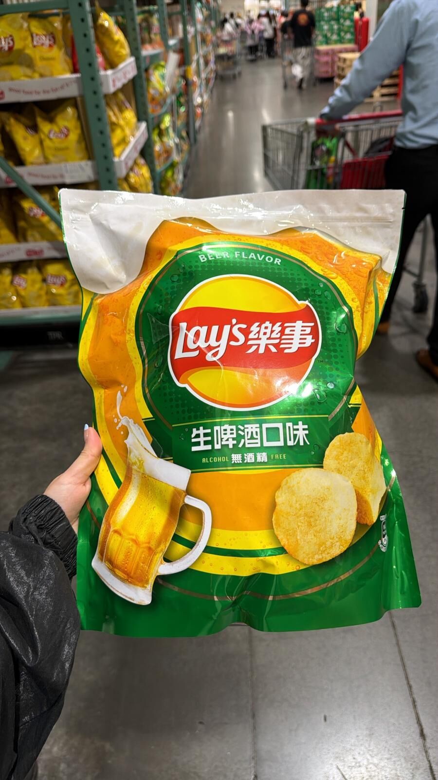 台灣COSTCO 樂事 生啤酒口味/濃香菜口味洋芋片 580公克 (T3 CO875)