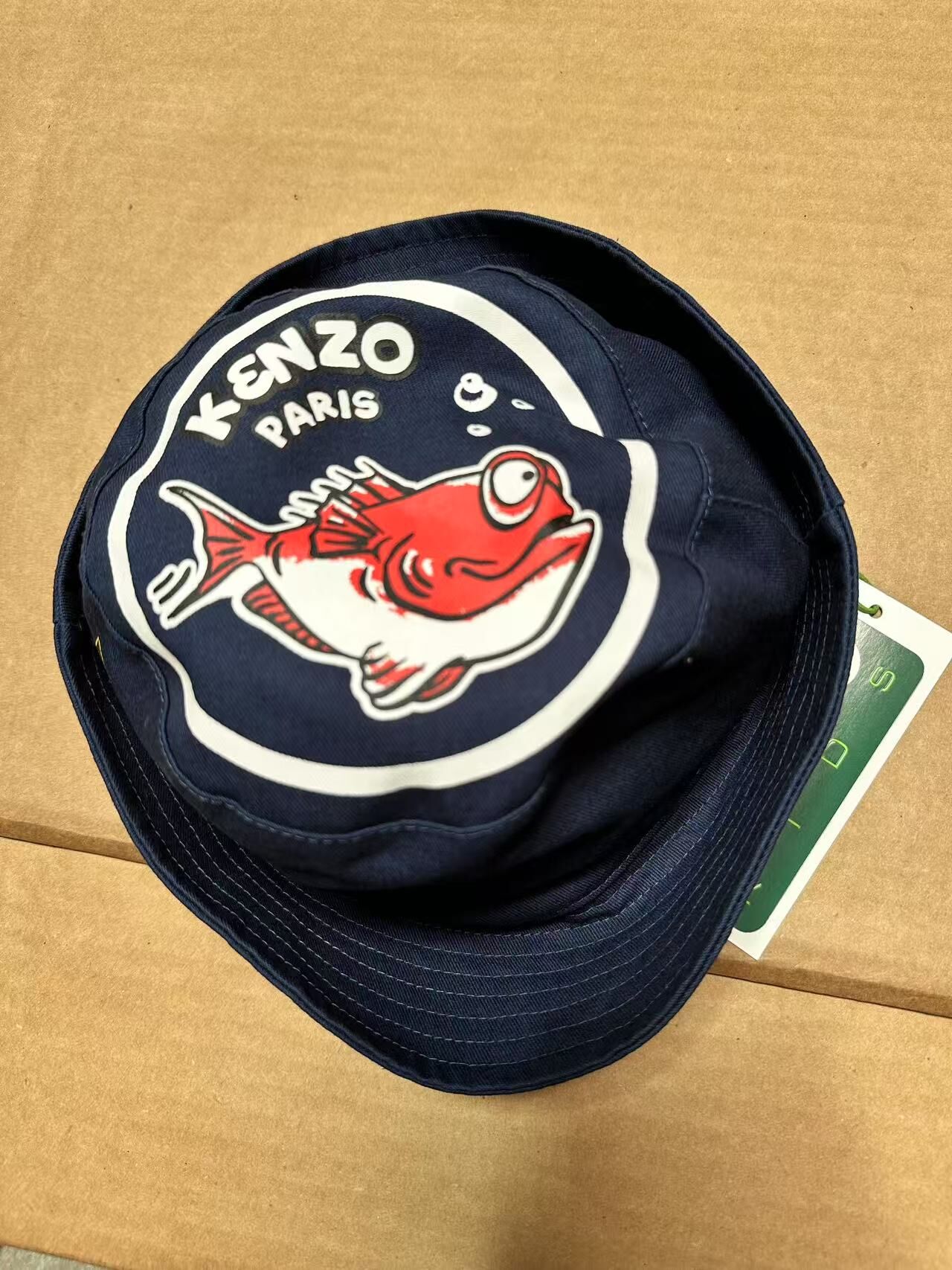 【直播】KENZO LX032065 童裝漁夫帽