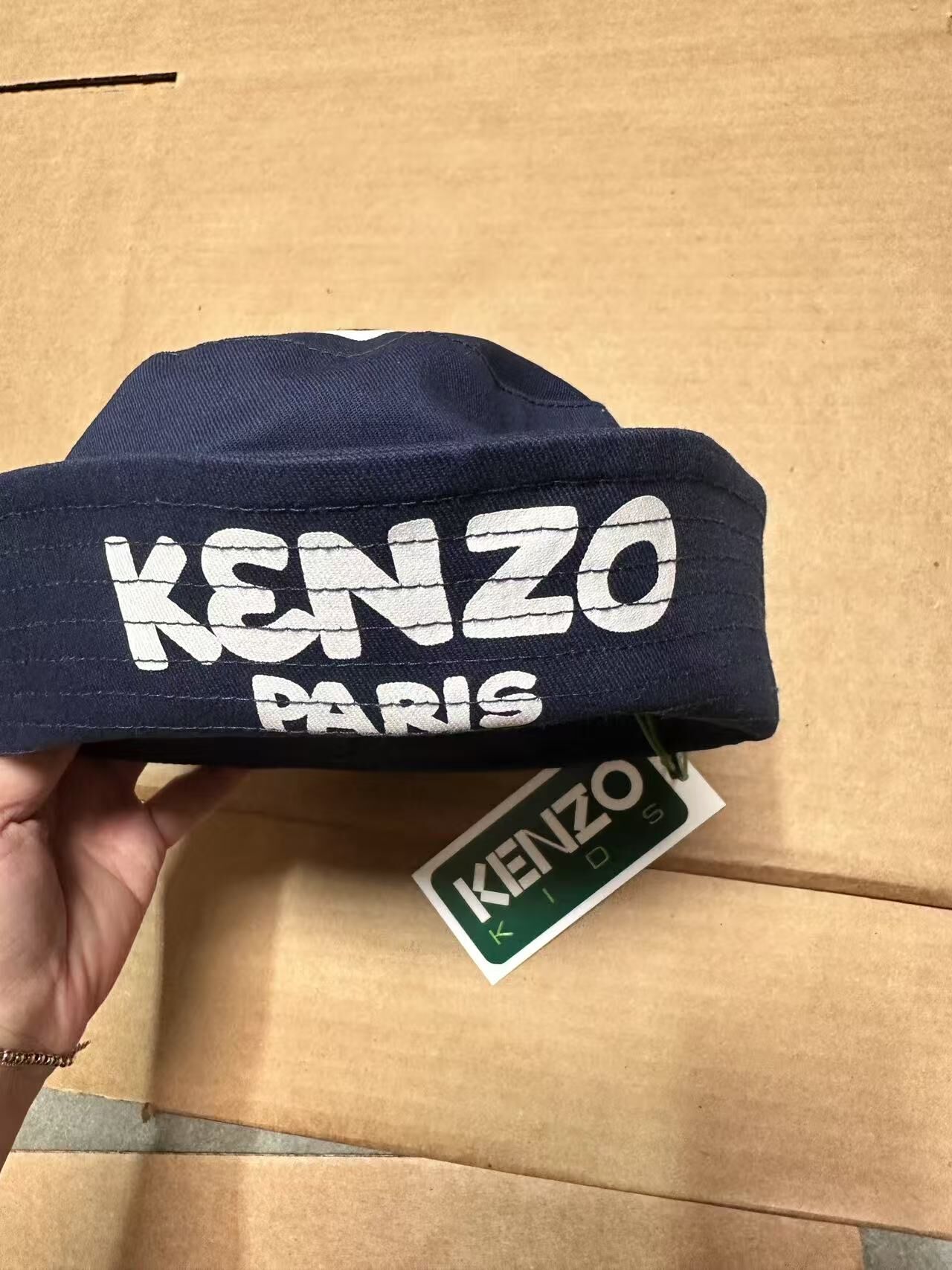 【直播】KENZO LX032065 童裝漁夫帽