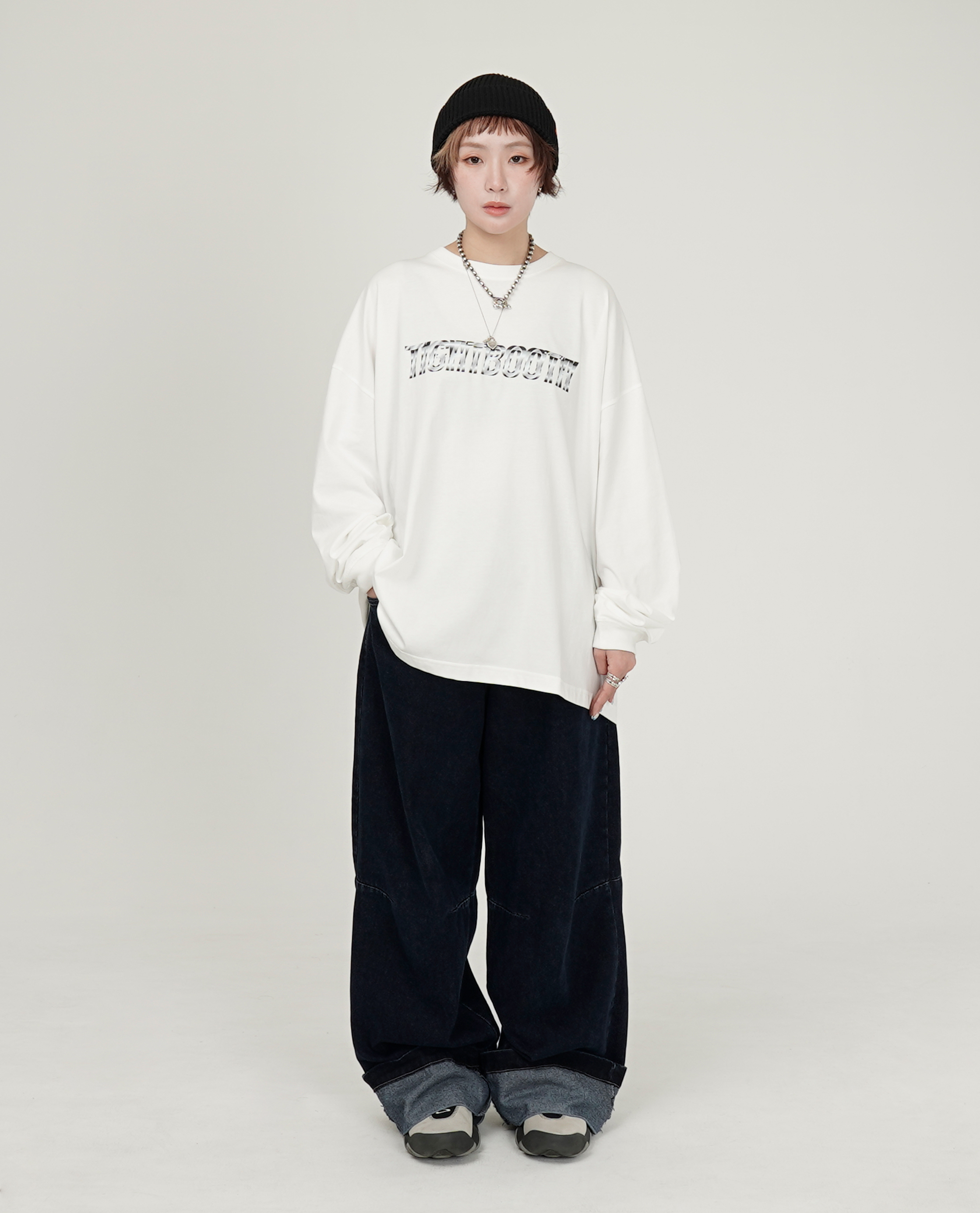 TIGHTBOOTH METAL LOGO L/S T-SHIRT - 26SS