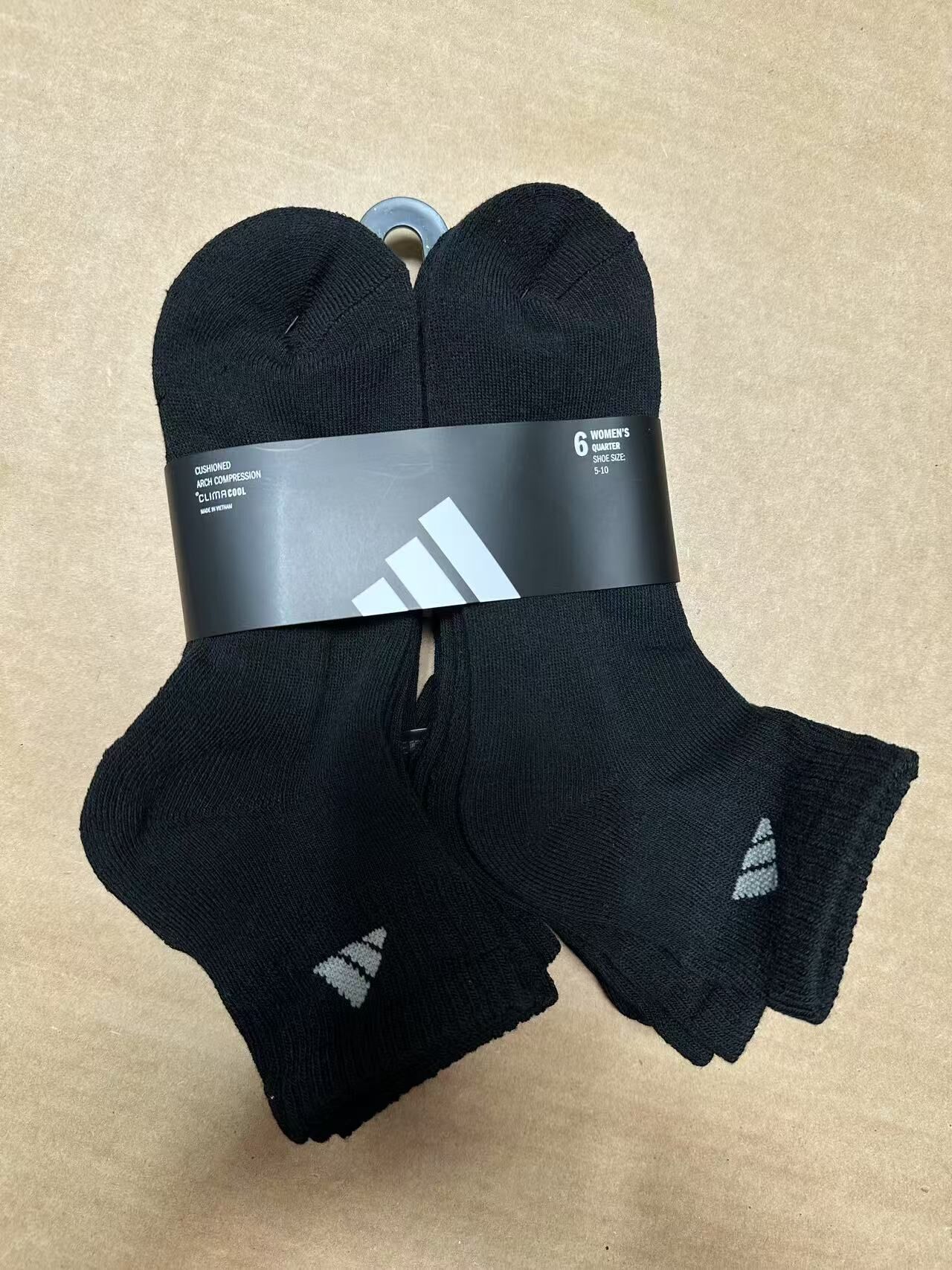 【直播】adidas LX032071 女裝運動襪(6對裝)