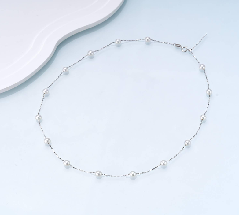 ( 限量12) E66 "滿天星珍珠頸鏈 (DSXL014ES-339)" $358"