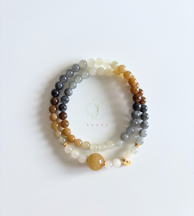 和田玉多寶雙圈