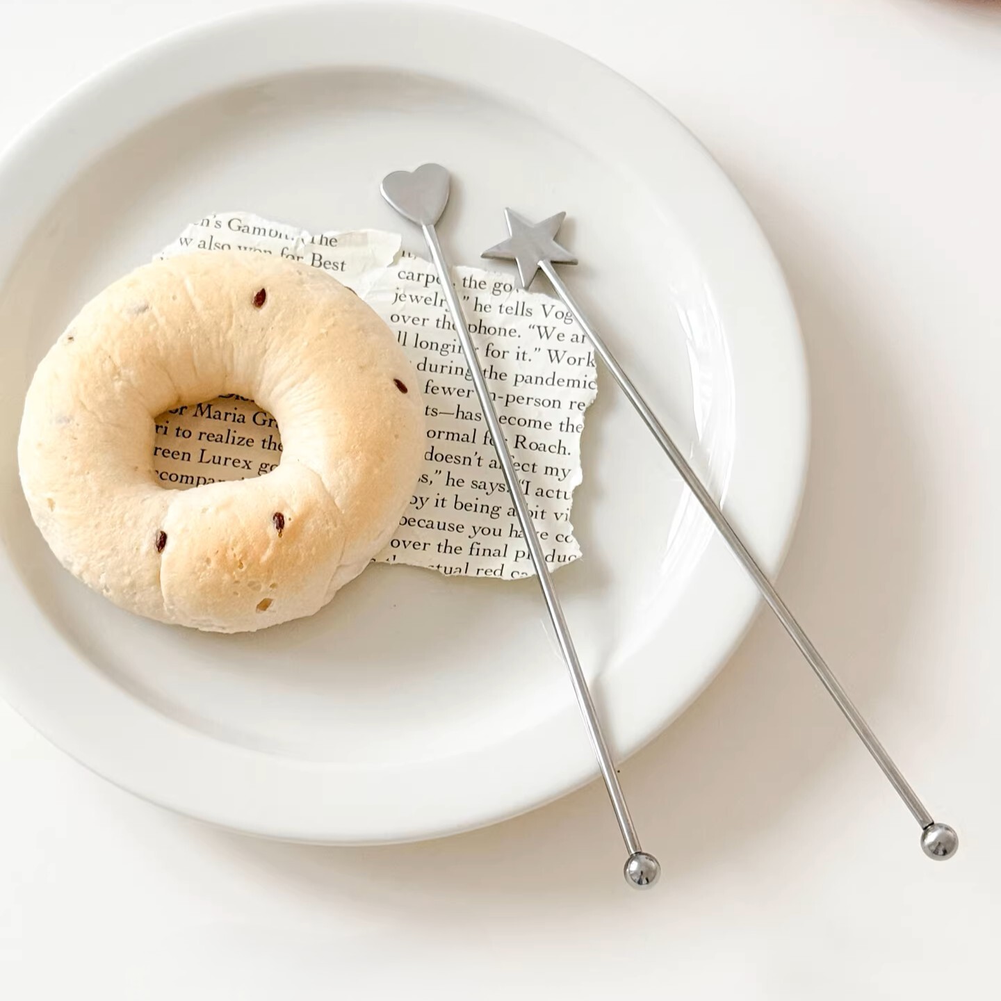 《6650》韓系咖啡廳不銹鋼攪拌棒