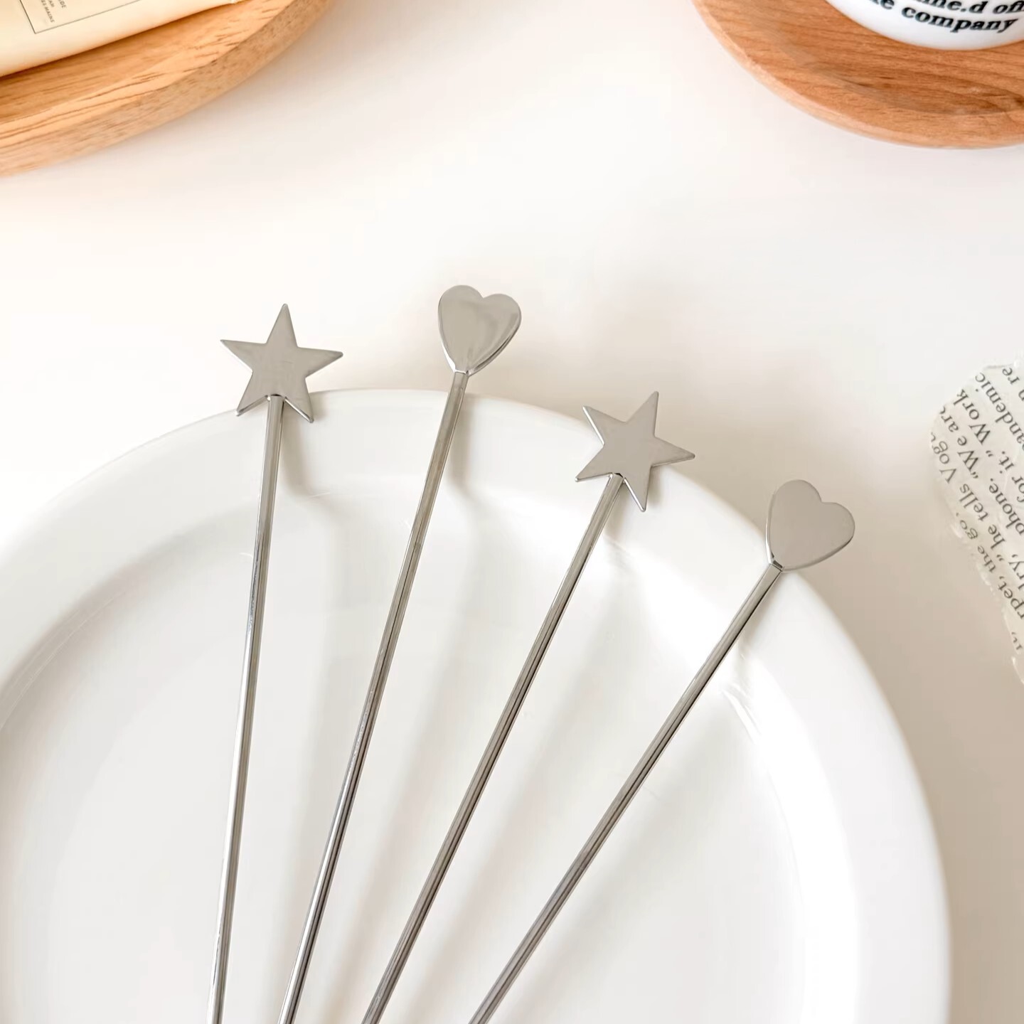 《6650》韓系咖啡廳不銹鋼攪拌棒