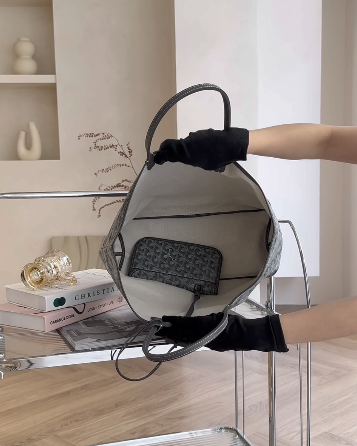 GOYARD｜SAINT LOUIS PM小號 灰色