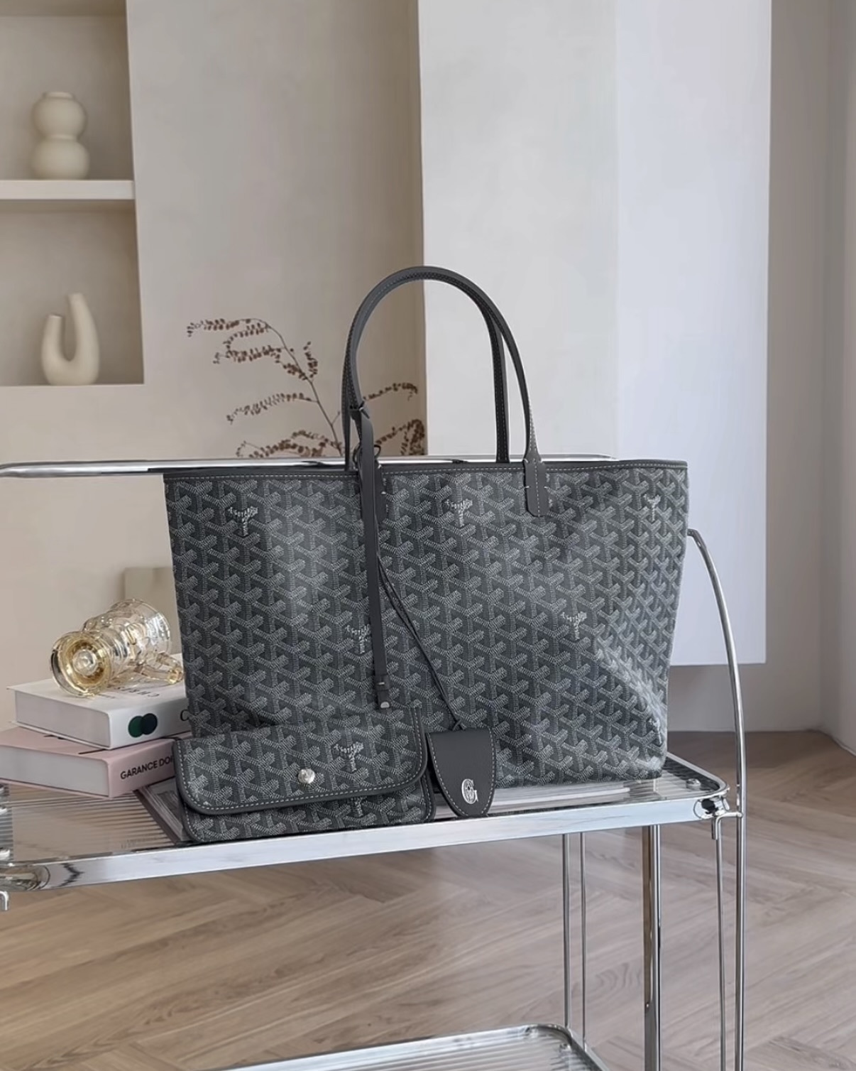 GOYARD｜SAINT LOUIS PM小號 灰色