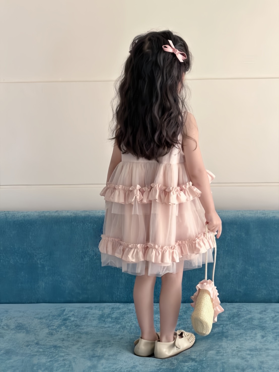 蕾絲蛋糕裙洋裝|含包