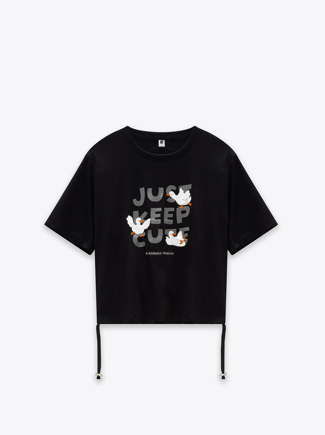 奈奈子鴨飛貓跳印花T