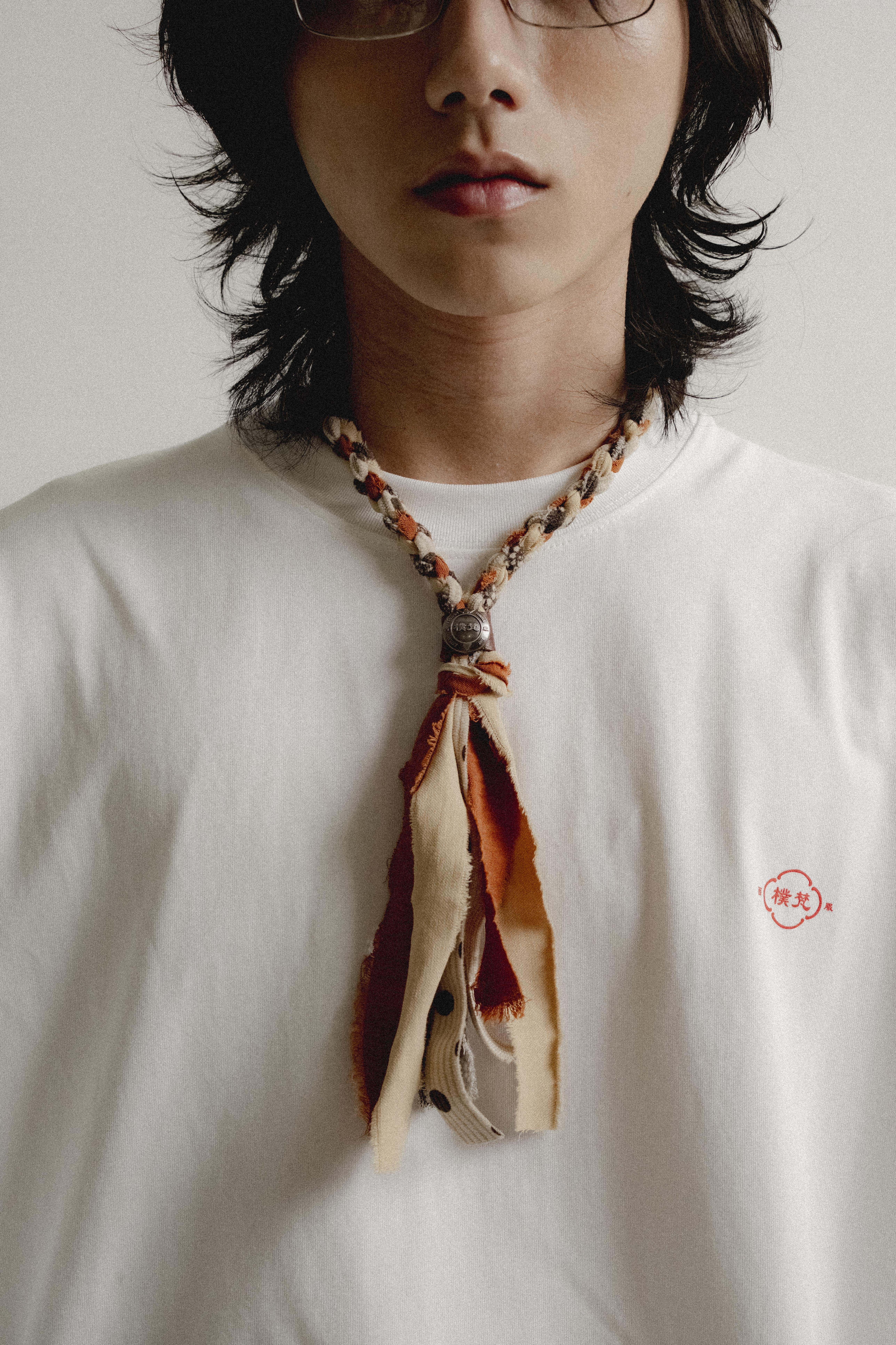 PxF Handwoven Neck Cord | Orange｜Hong Kong Original Design
