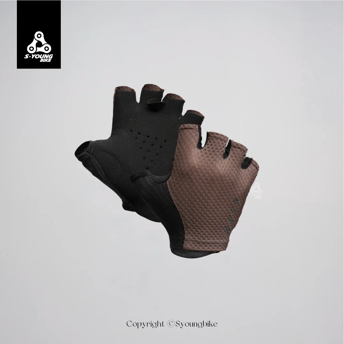 【MAAP】Pro Race Mitt 短指手套 / Brown Umber 褐棕