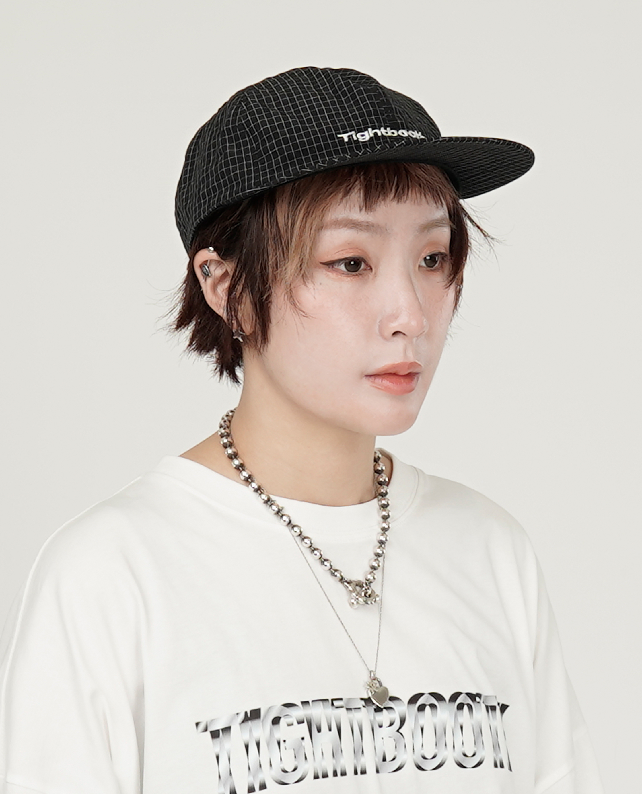 TIGHTBOOTH RIPPLE PLAID 6 PANEL - 26SS