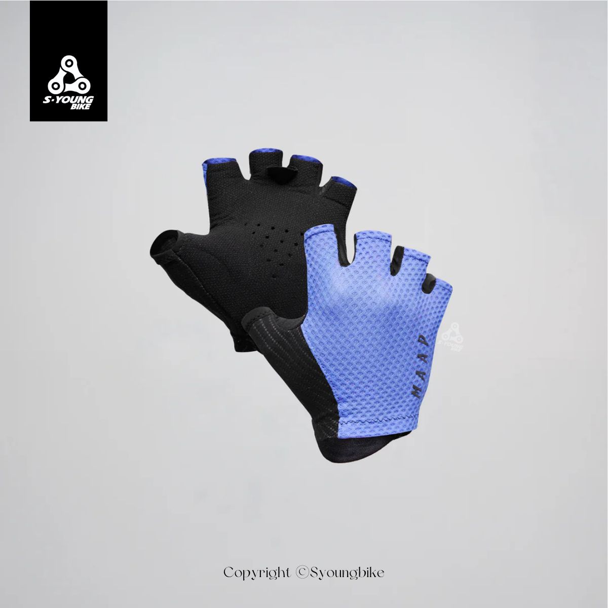 【MAAP】Pro Race Mitt 短指手套 / Amparo Blue