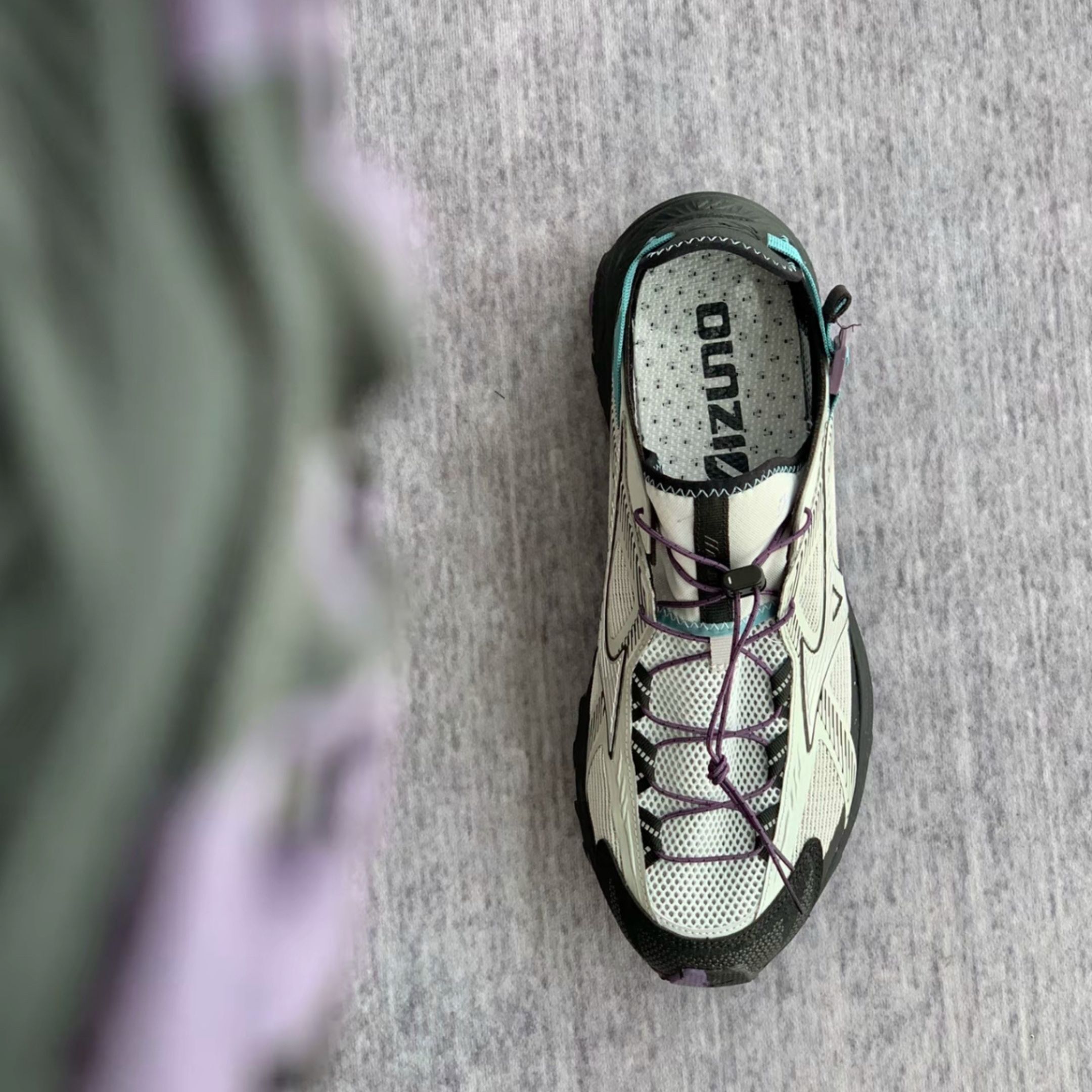 NICEDAY 代購 Mizuno Racer Trail SE V2 白 山系 南極 灰 機能 D1GH261203