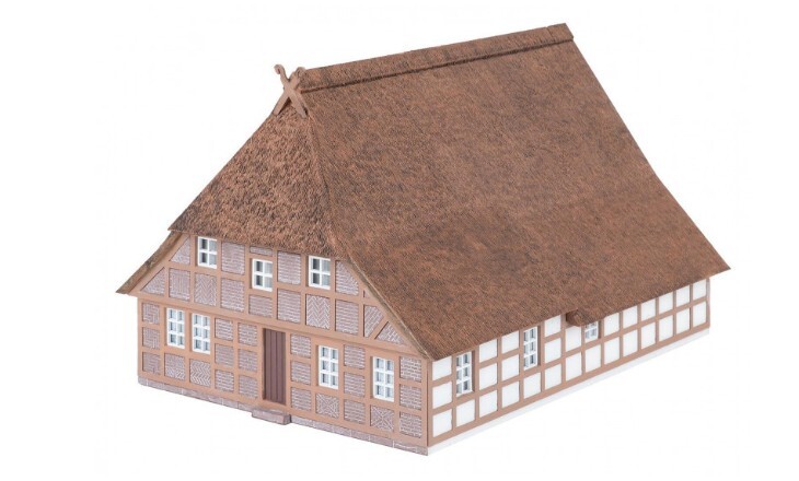 Faller 130674 HO規 北德茅草屋