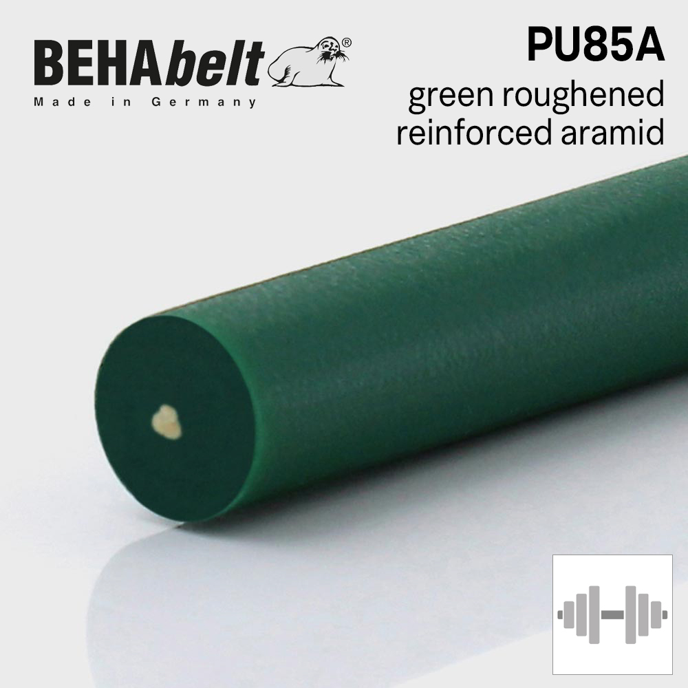 BEHAbelt 圓帶 - 88° Shore A (±3) - 綠色