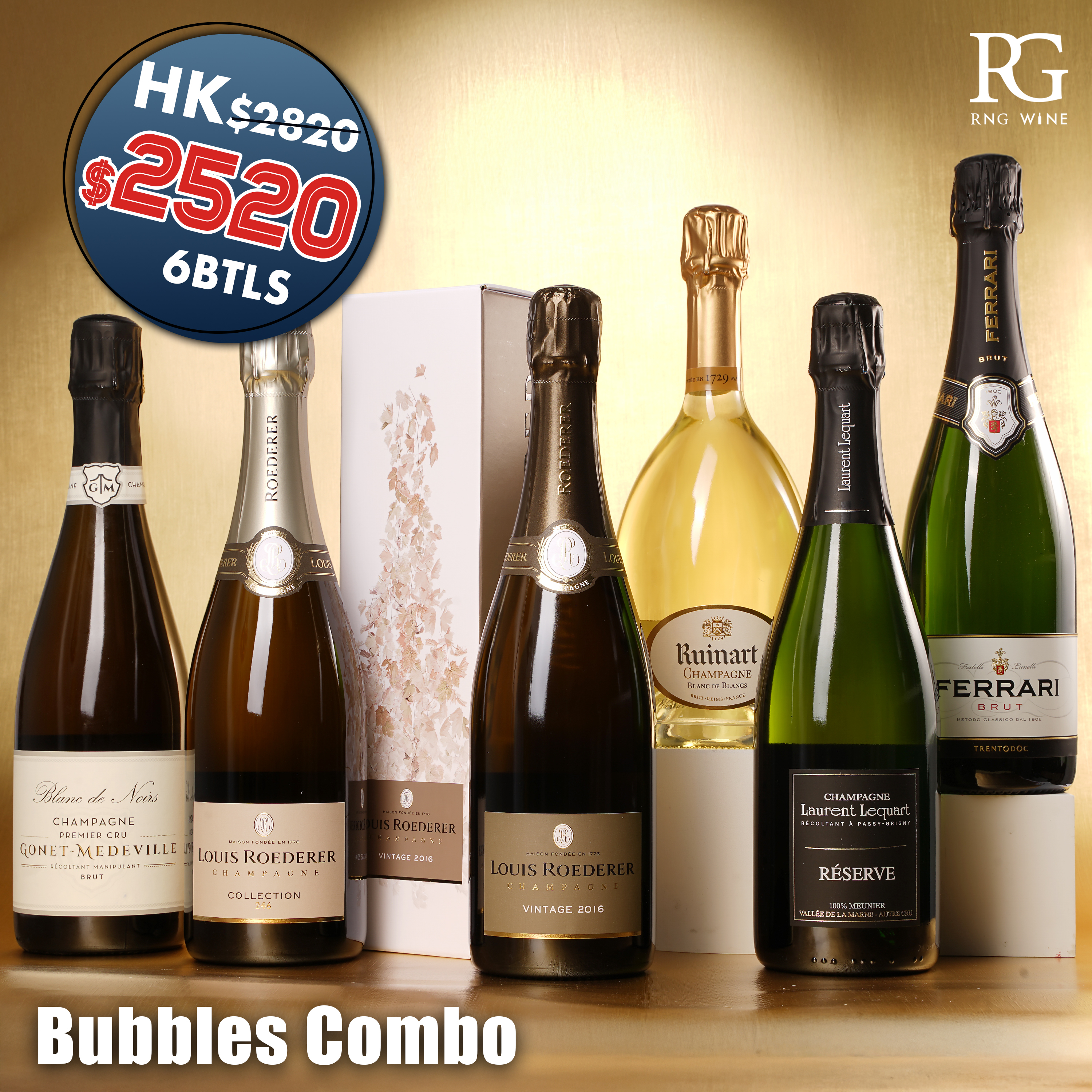 Bubbles Set - 6 Bottles Pack