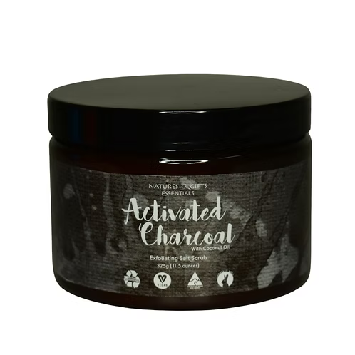 AUS-BBG0320-342 Activated Charcoal Exfoliating Salt Scrub 325g【買一送一】 (A42)