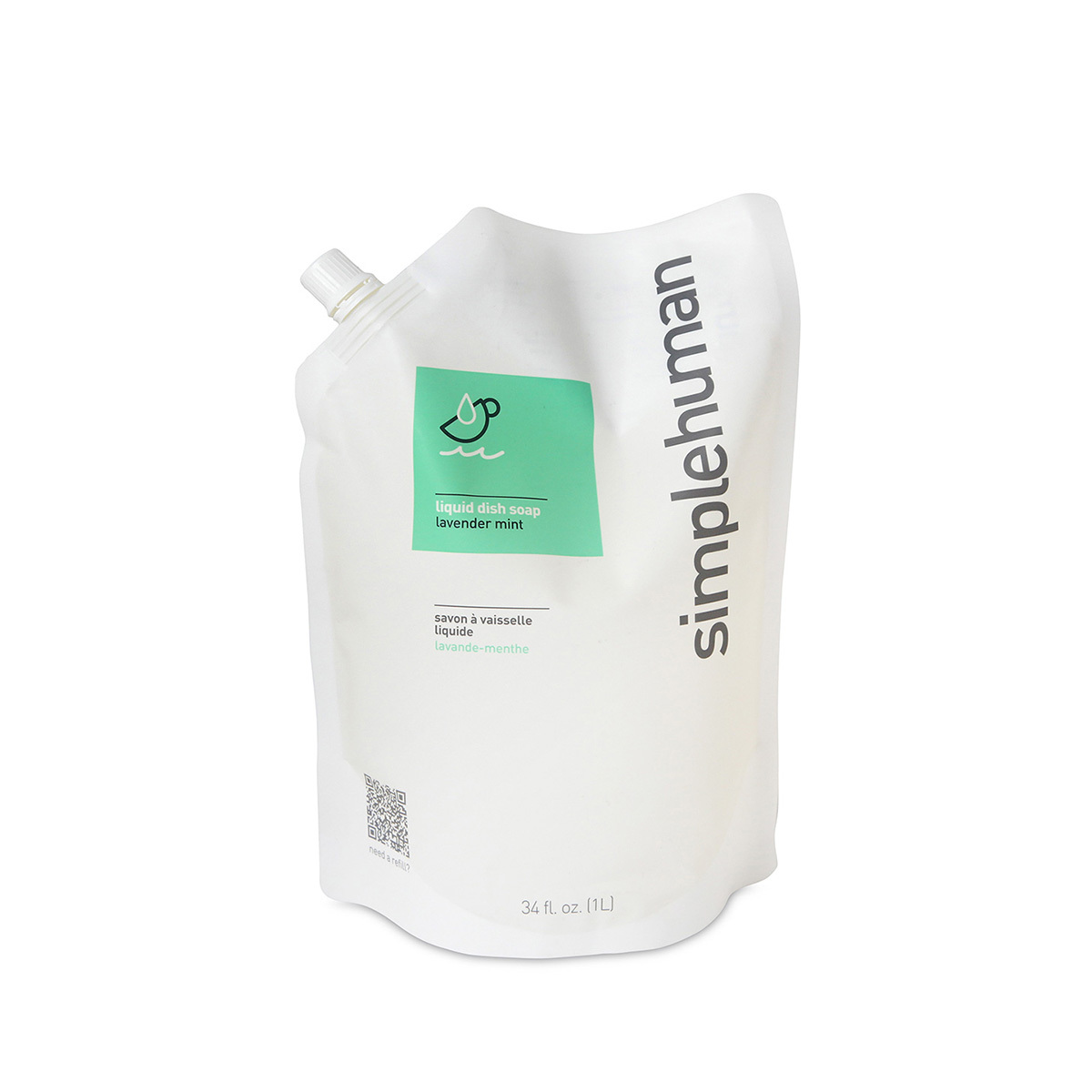 SIMPLEHUMAN 34oz Liquid Dish Soap (Lavender Mint) -CT1091