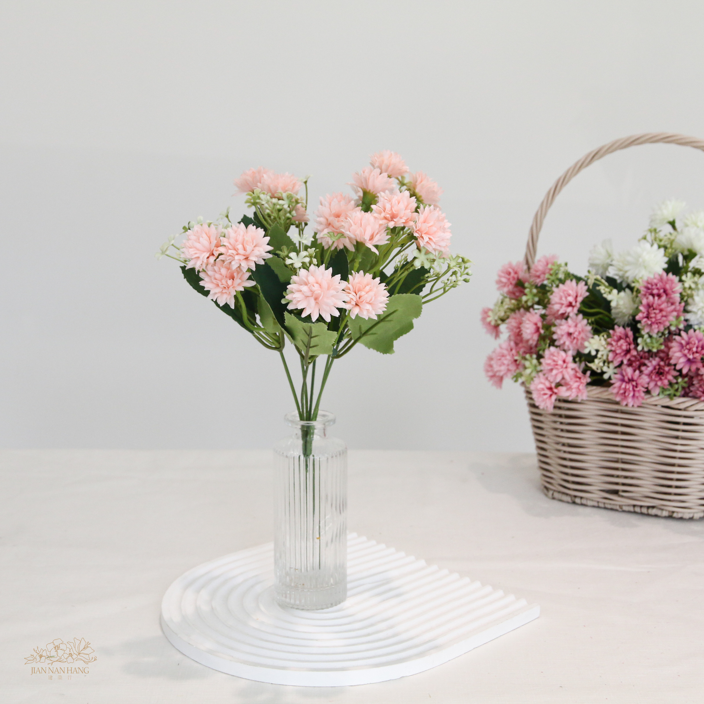 人造花 18頭春色小雛菊 5色