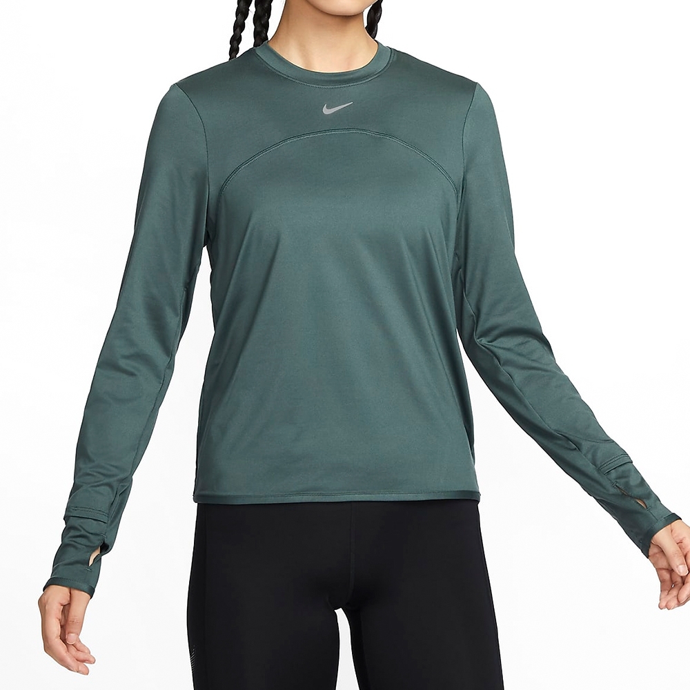 NIKE Swift Elmnt Dfuvcrwtop 速乾 防曬 綠 女 FB4298-338