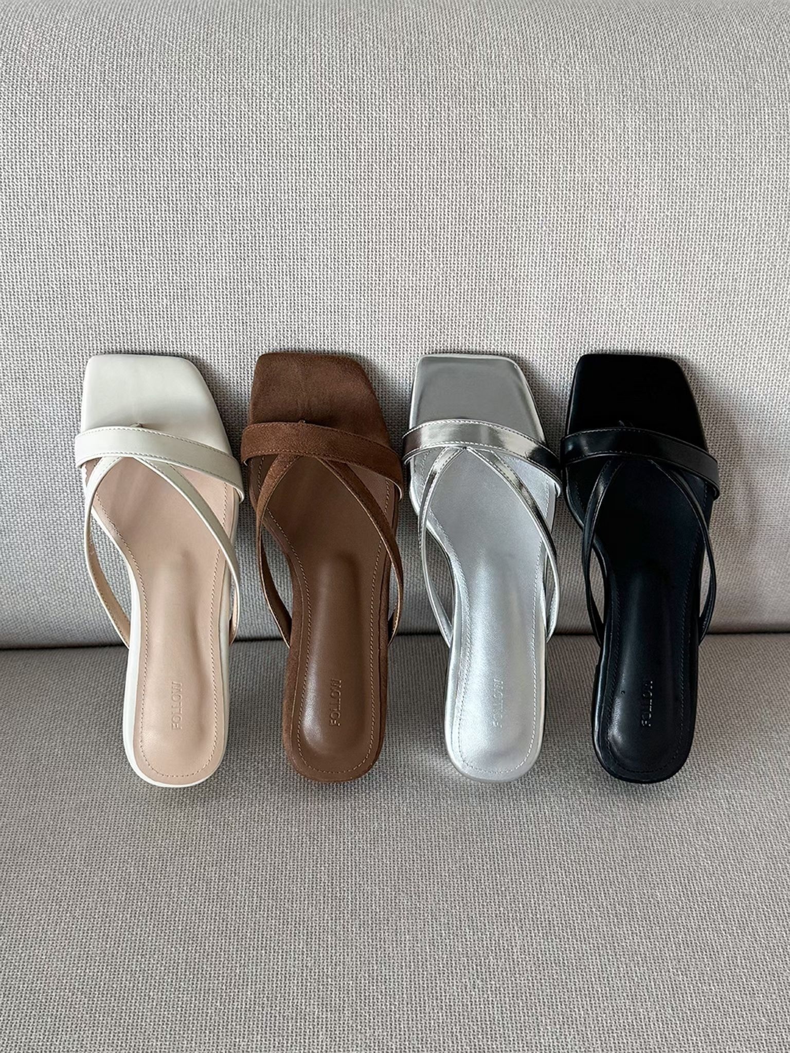 低跟氣質美女拖