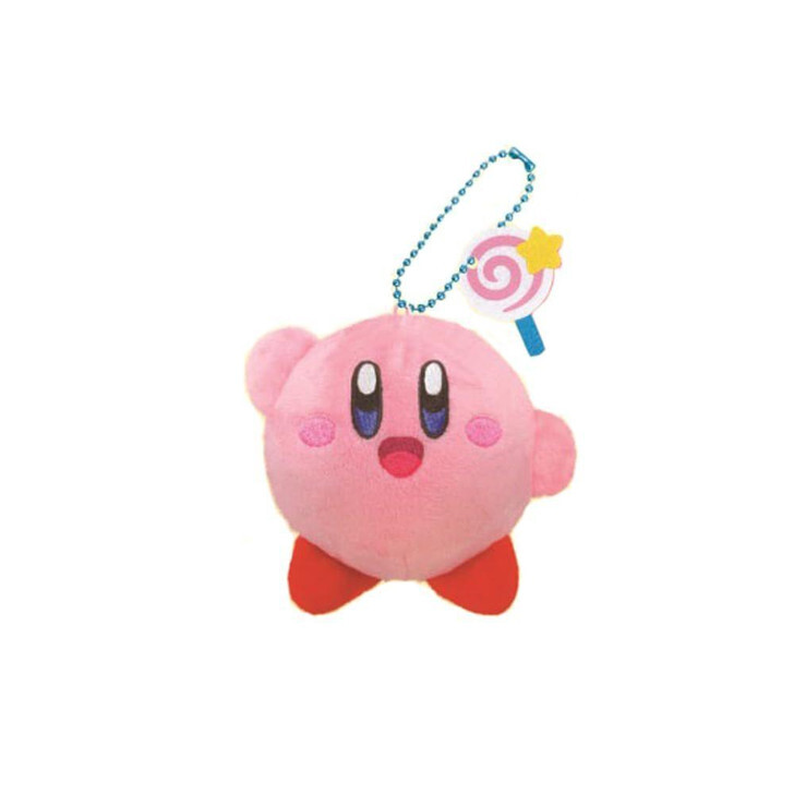 Nintendo OST Kirby Plush Keychain Almight Candy Kirby 261099
