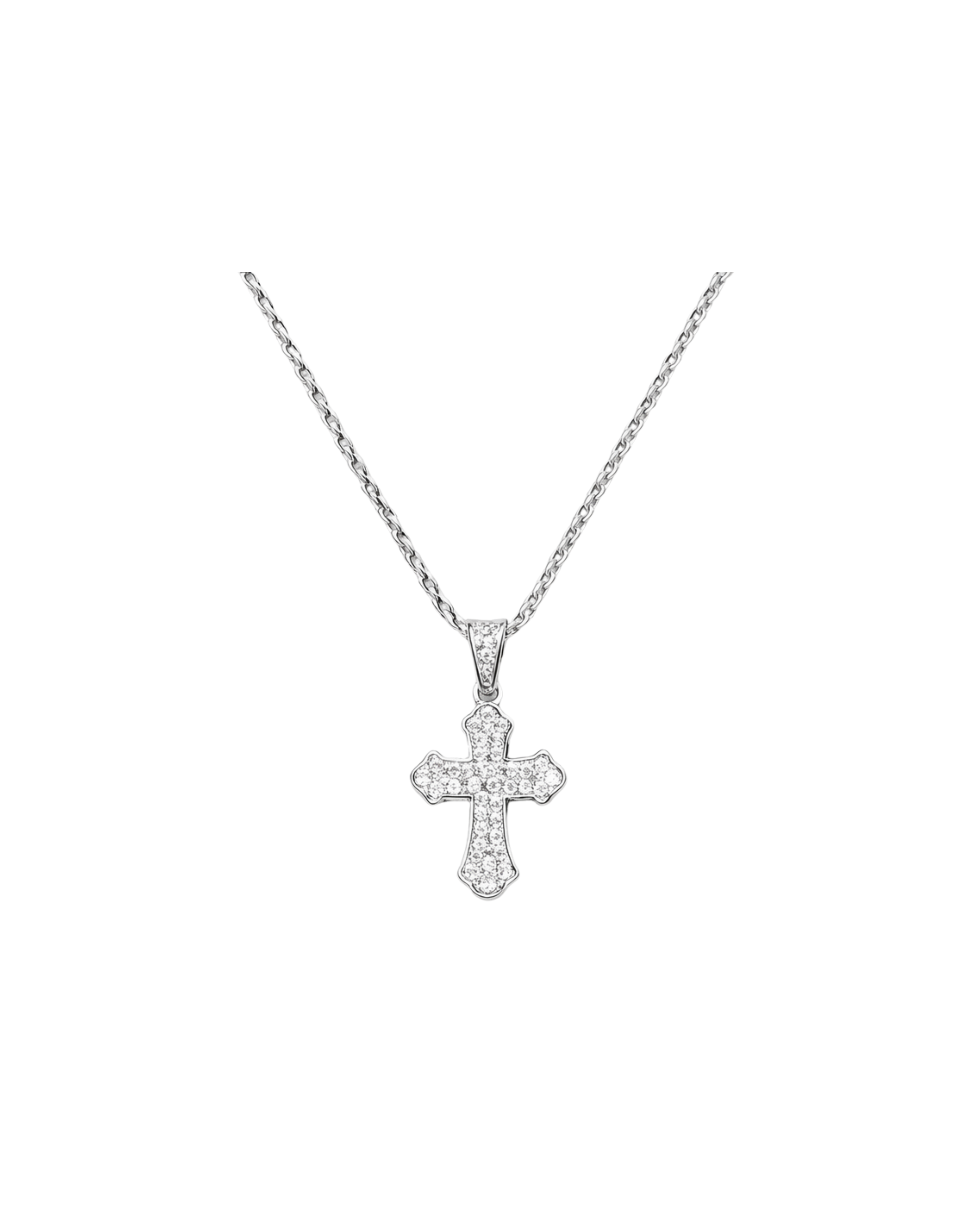 NEW 闆娘自留款 熱銷破百條🔥滿鑽十字架✝️項鍊