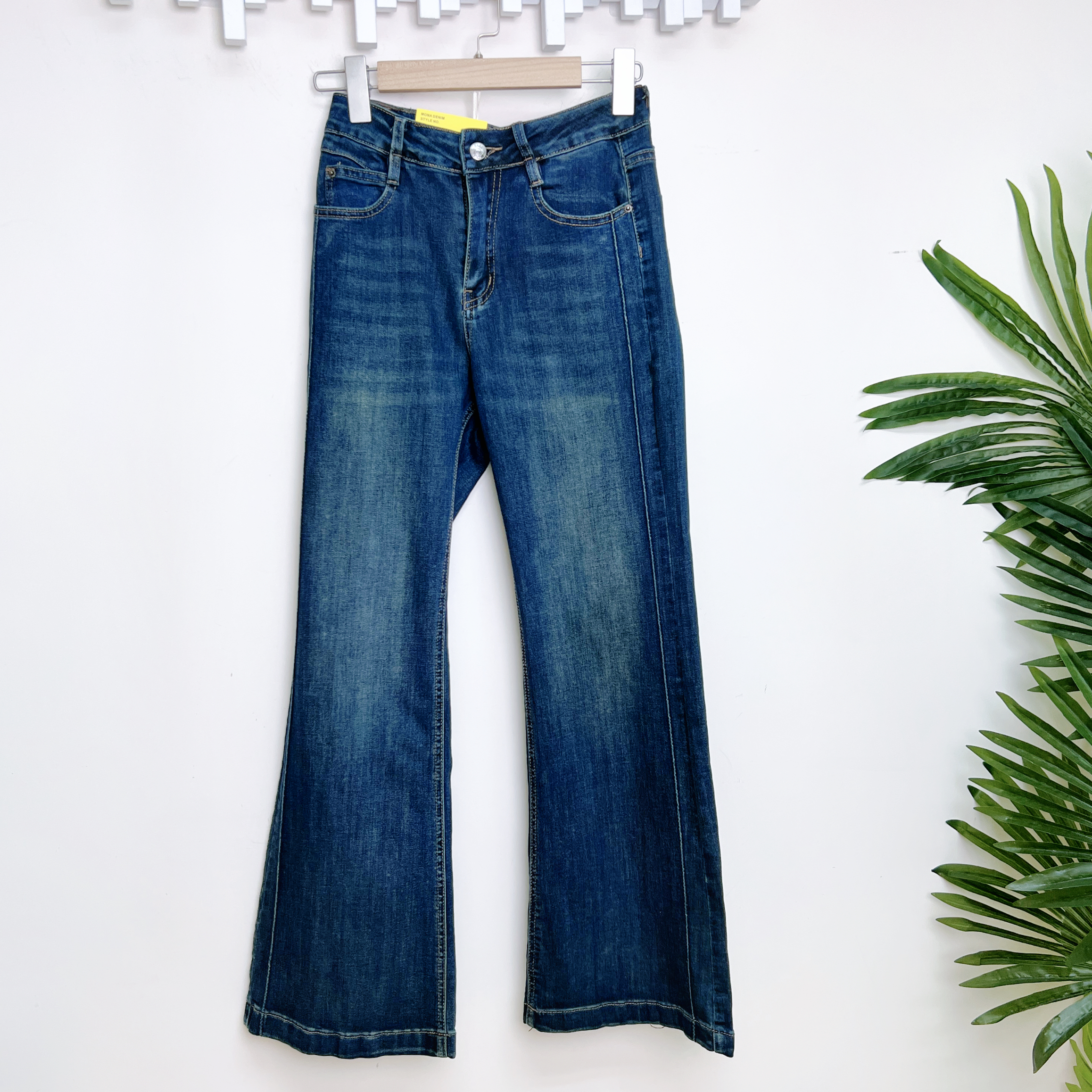 微彈軟牛仔直筒褲(腰/S:26/M:28/ L:30/XL:32吋)26007 #3103clo