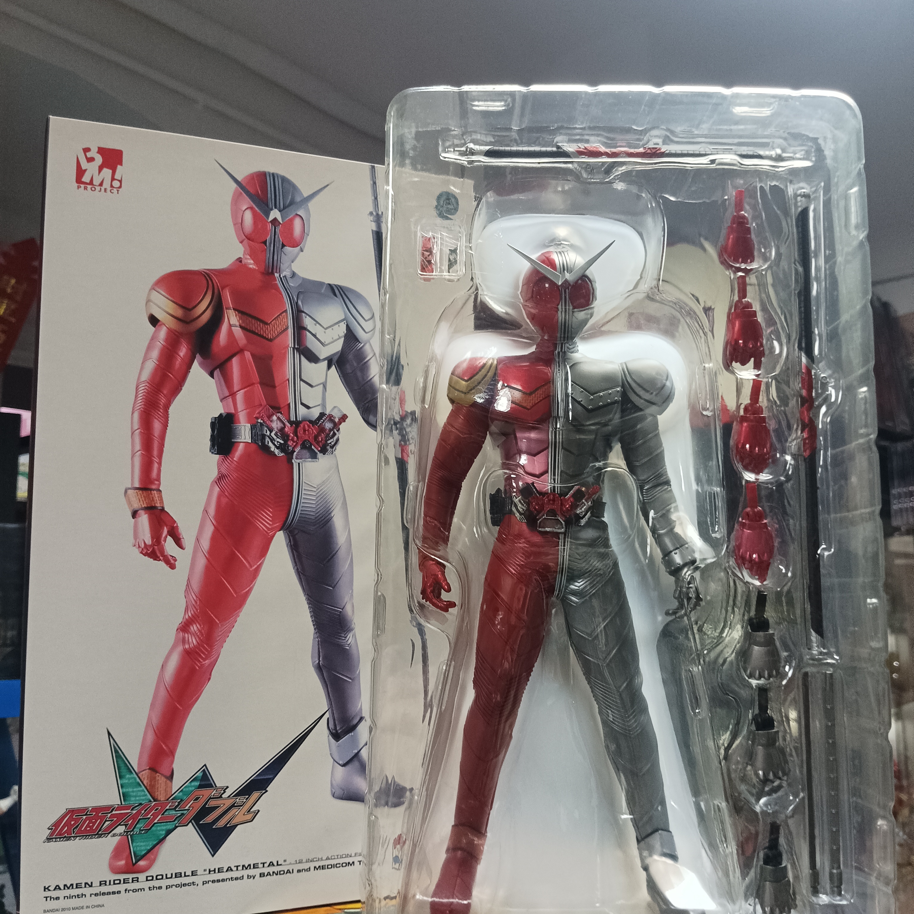 寄賣-幪面超人-RAH  W Heat Metal