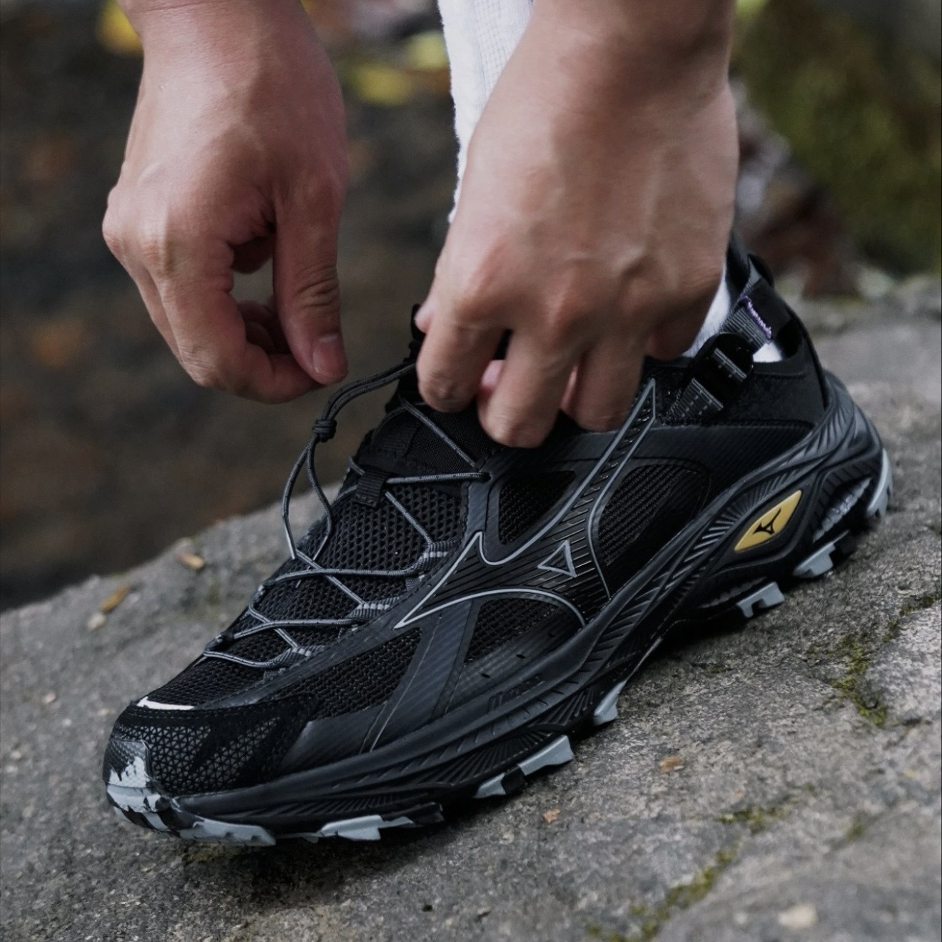 預訂 | Mizuno Racer Trail SE V2 黑色 越野涼鞋