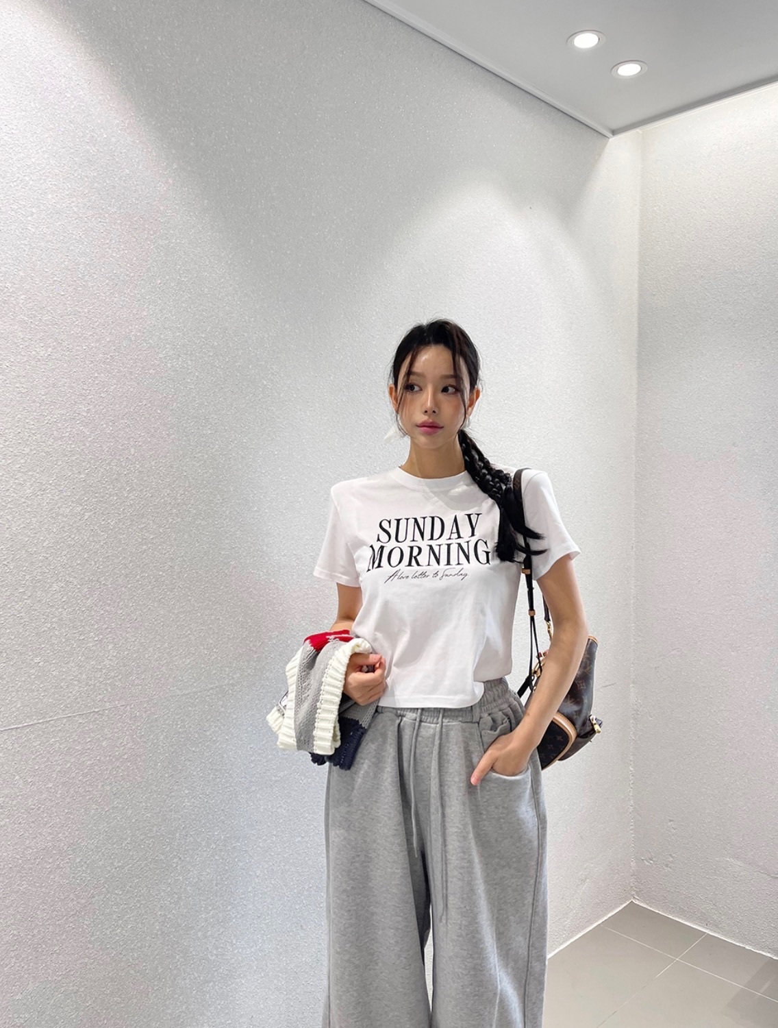 【25.3 完額外95折優惠預訂】韓國 SUNDAY MORNING 短袖 TEE（3色）