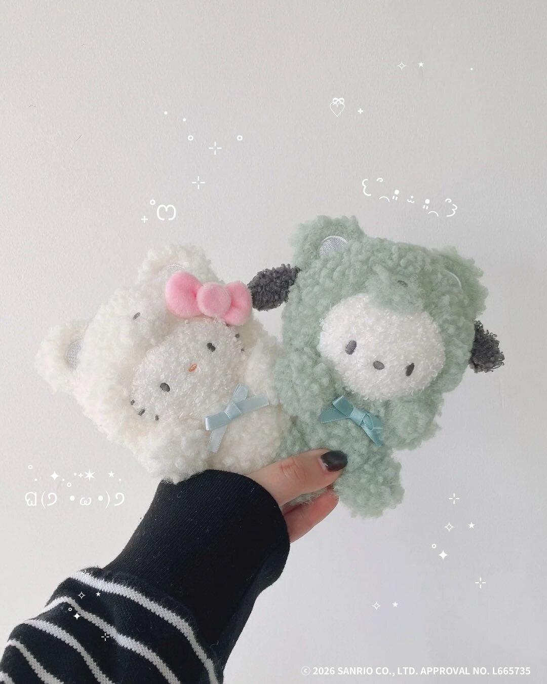 #預購 🇯🇵日本 三麗鷗 × AS KNOW AS plus 蓬鬆小熊系列 吊飾娃娃