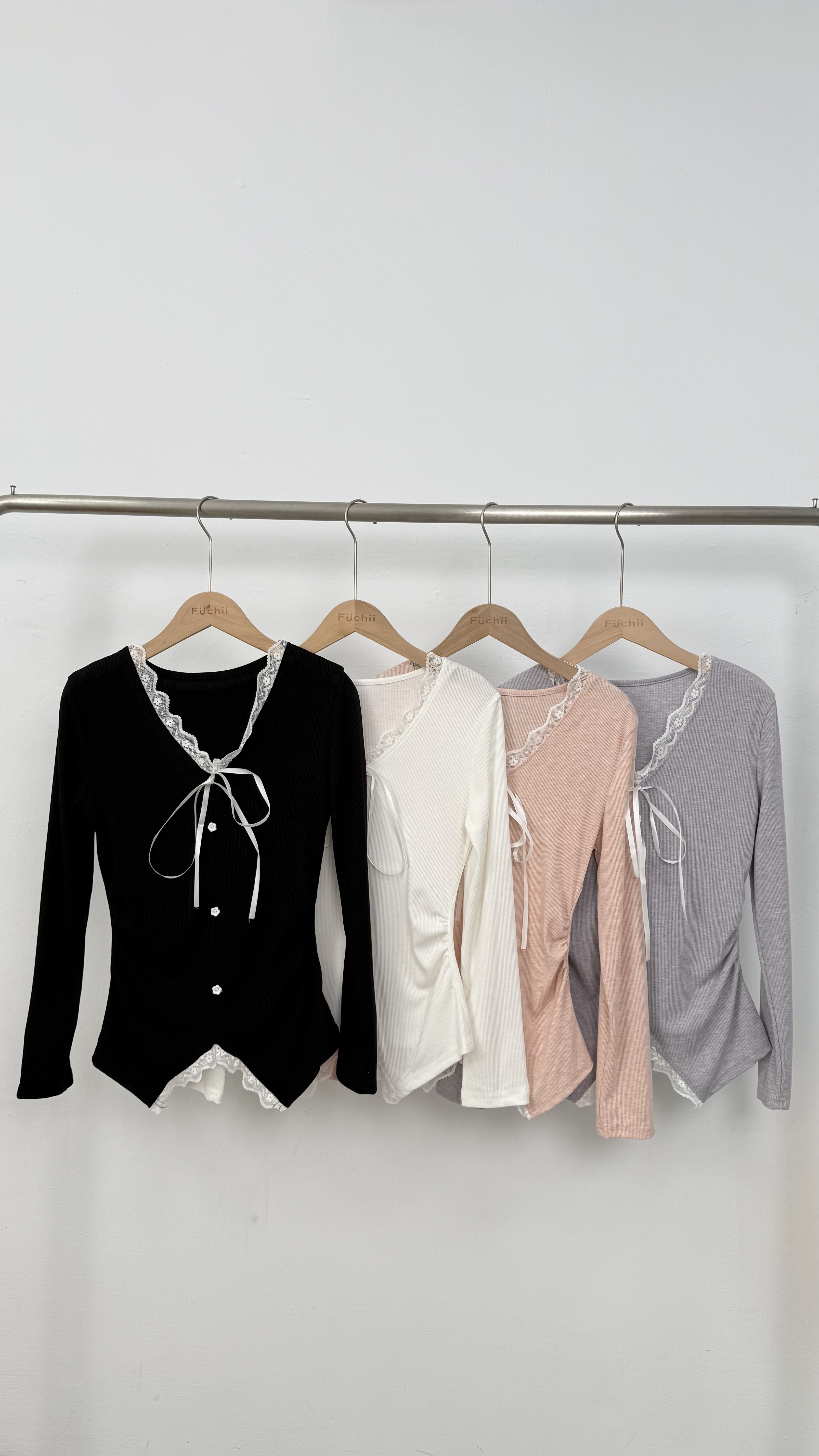 NEW氣質蕾絲假兩件蕾絲上衣