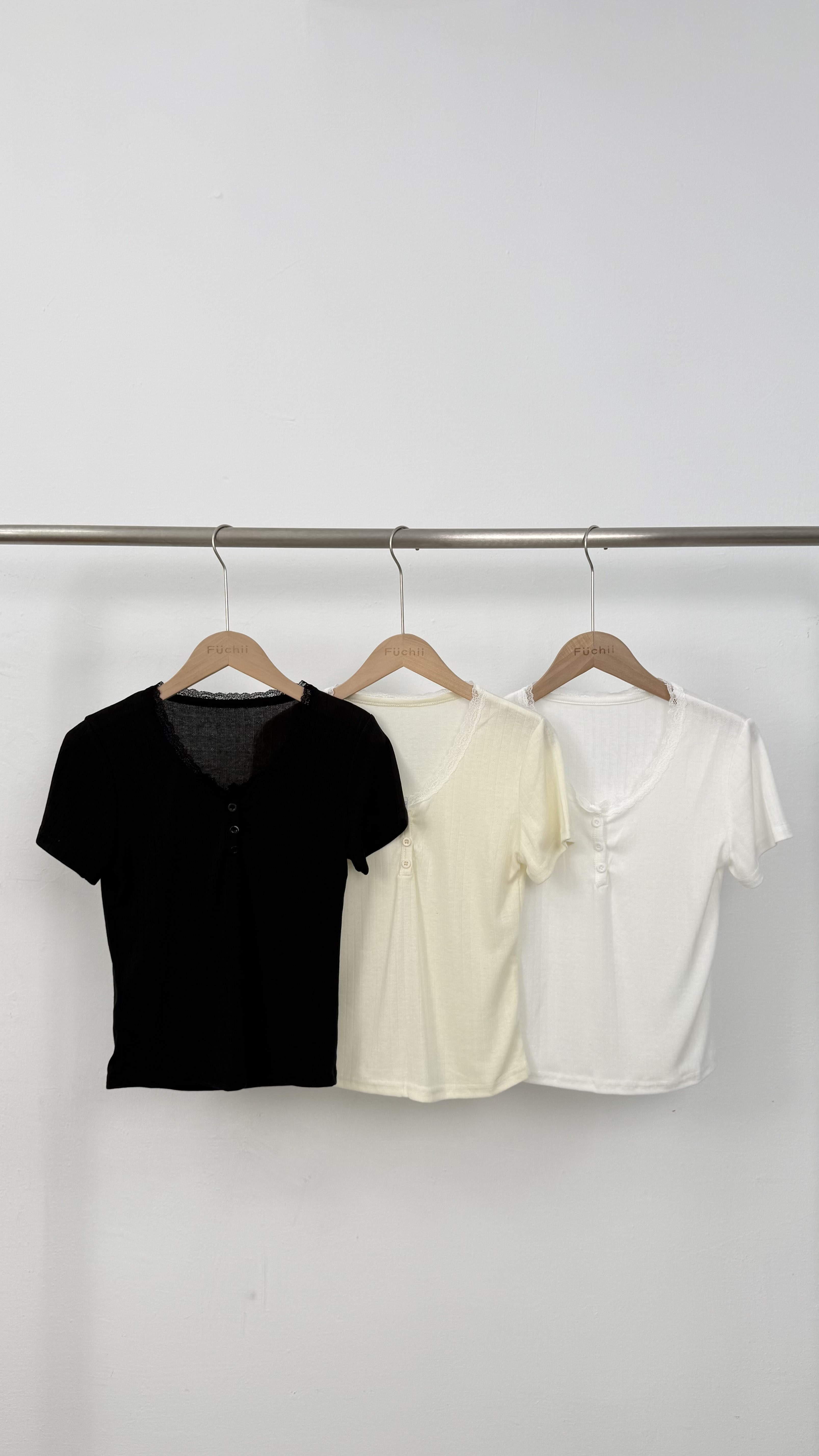 NEW百搭甜美蕾絲短袖上衣