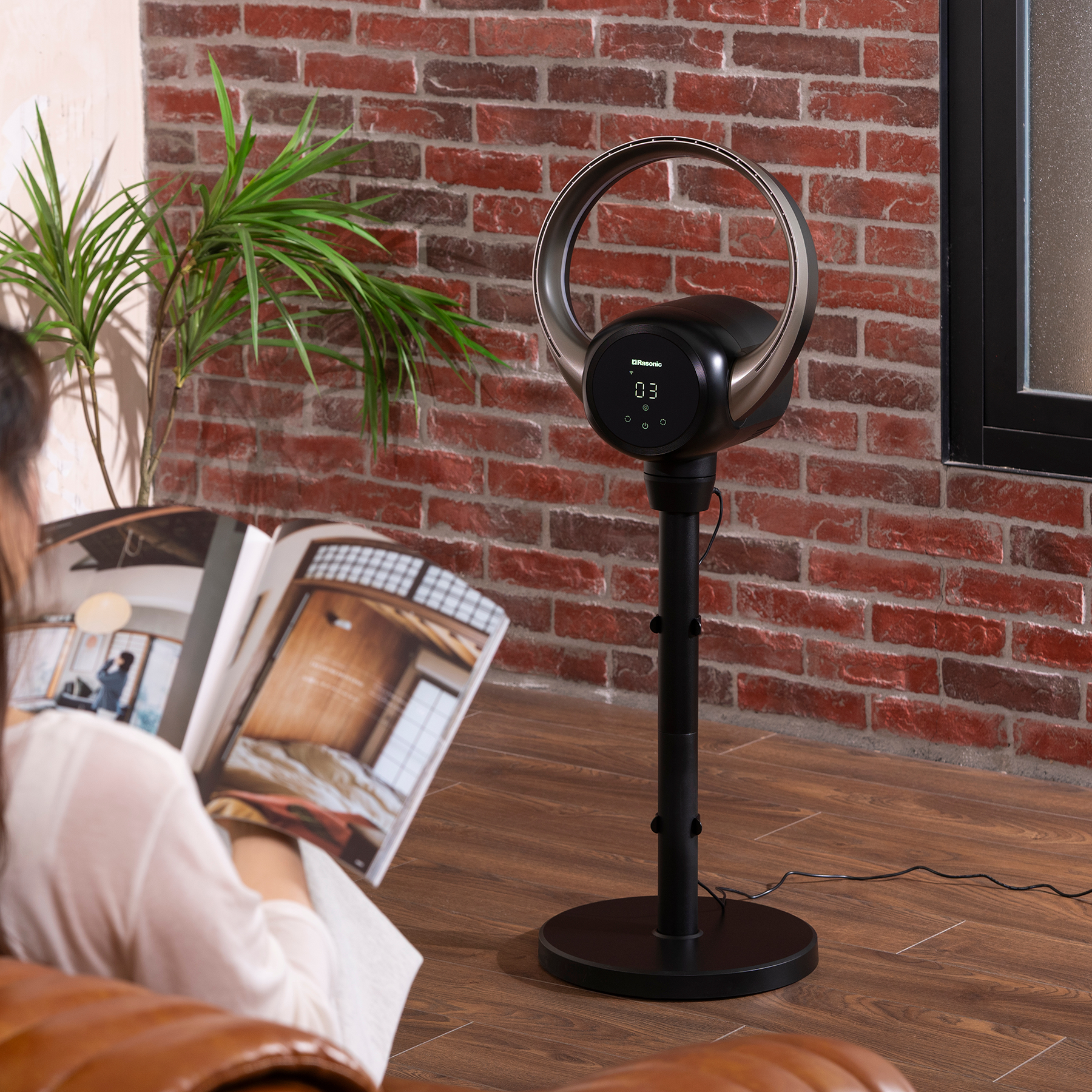 Rasonic 樂信牌 RBF-C94B WiFi 智能無葉風扇