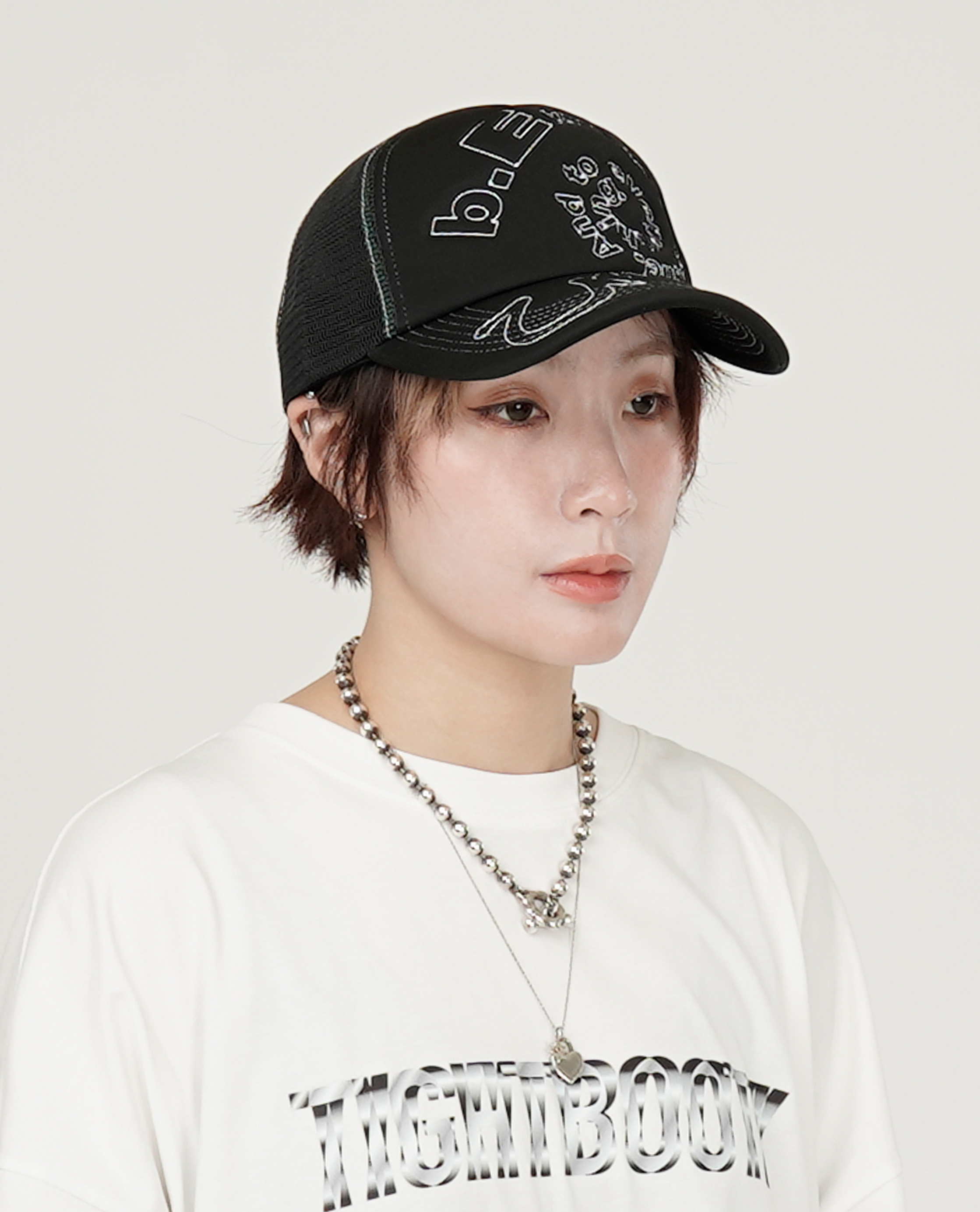 b.Eautiful b.i Foam Trucker Hat (Black) - Collection*15