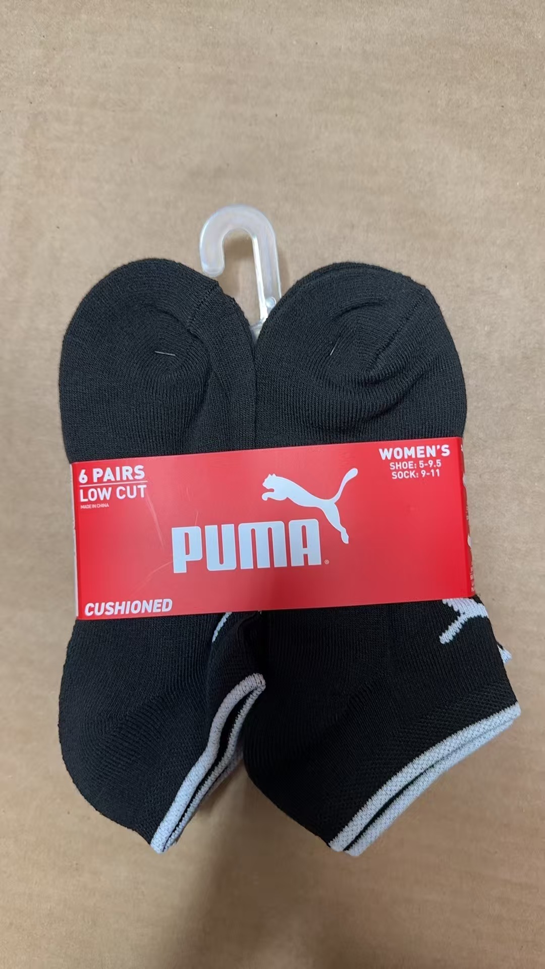 【直播】PUMA LX032081 女裝短襪(6對裝)