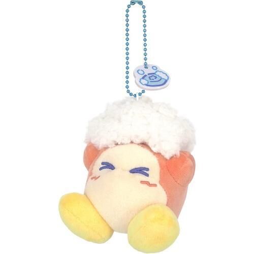 Nintendo San Ei Kirby Plush Keychain KSD-07 Awaawa Waddle Dee 001634