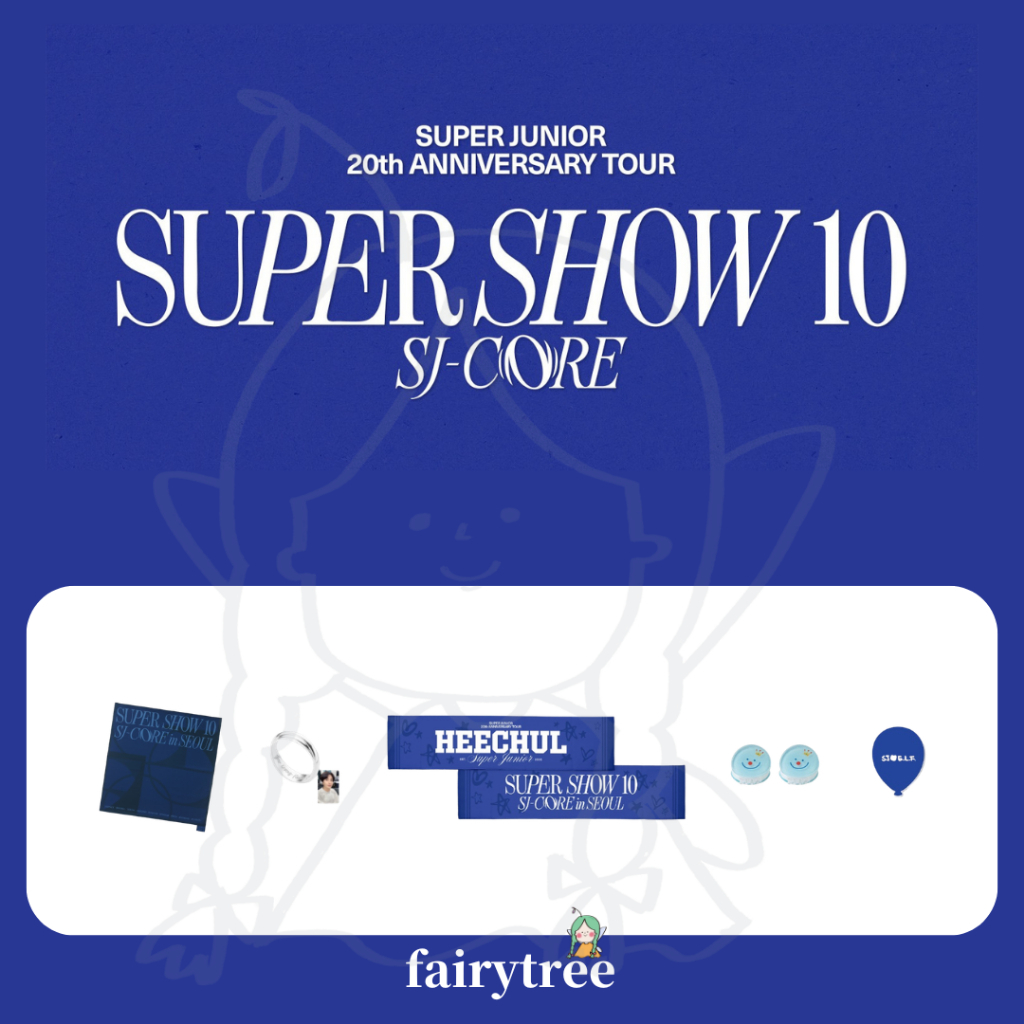 SUPER JUNIOR SUPER SHOW 10 20周年演唱會 SJ-CORE 首爾場 官方周邊 賣場二