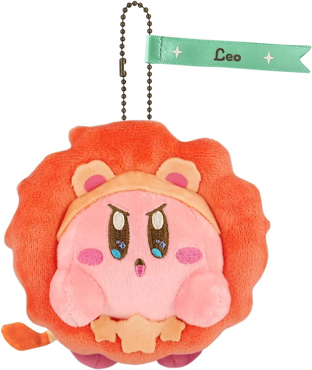 Nintendo San Ei Kirby Plush Keychain Horoscope HC05 Leo 125682
