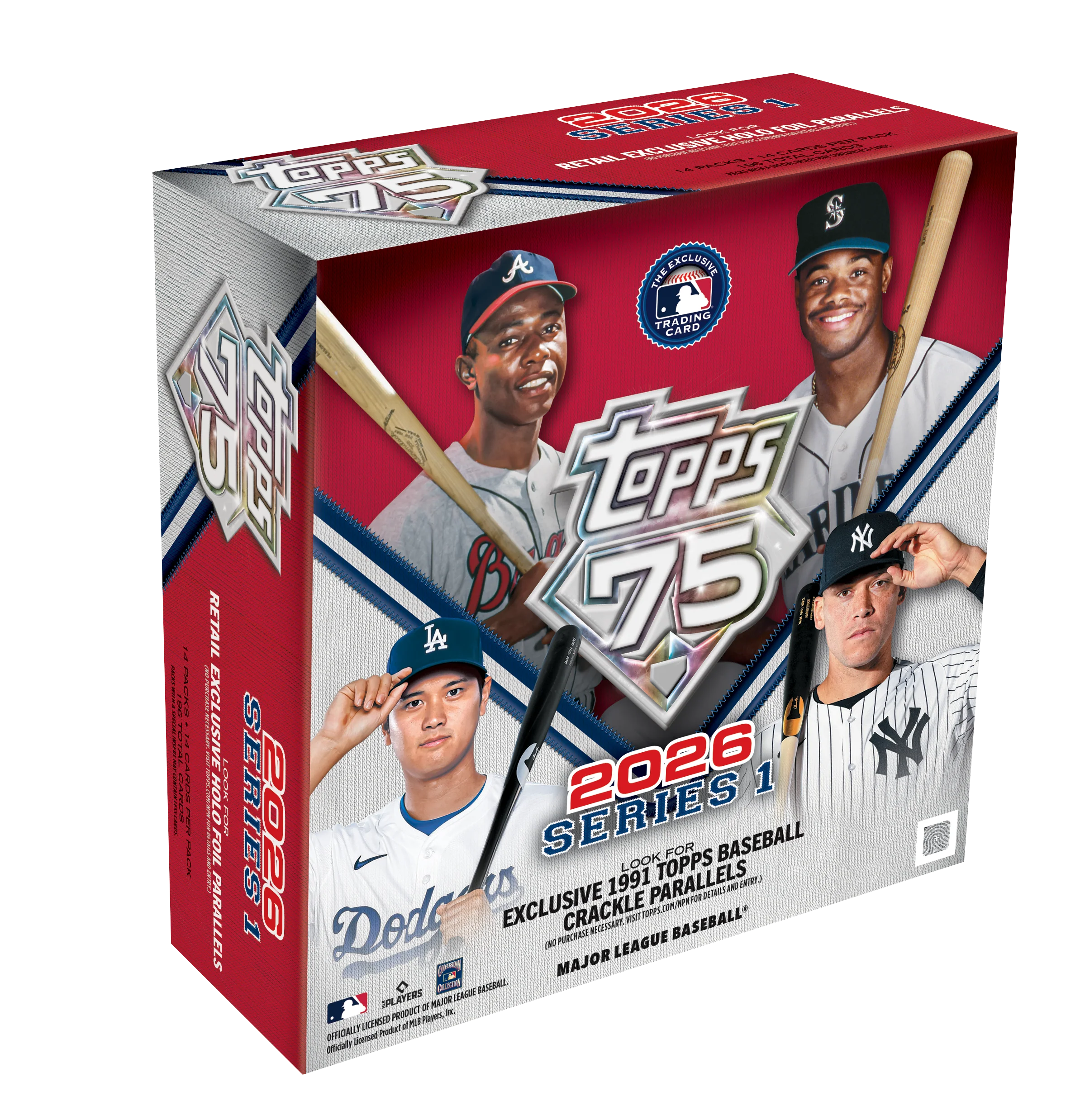 Topps 2026 Series 1 Baseball Mega Box 球員卡卡盒