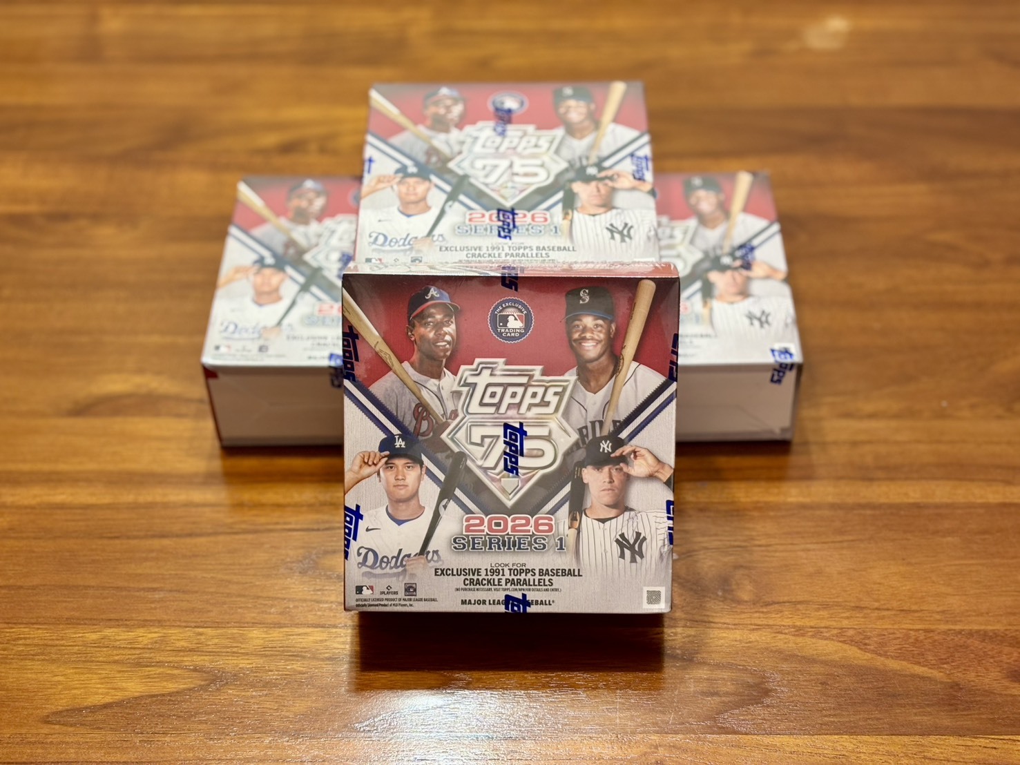 Topps 2026 Series 1 Baseball Mega Box 球員卡 卡盒