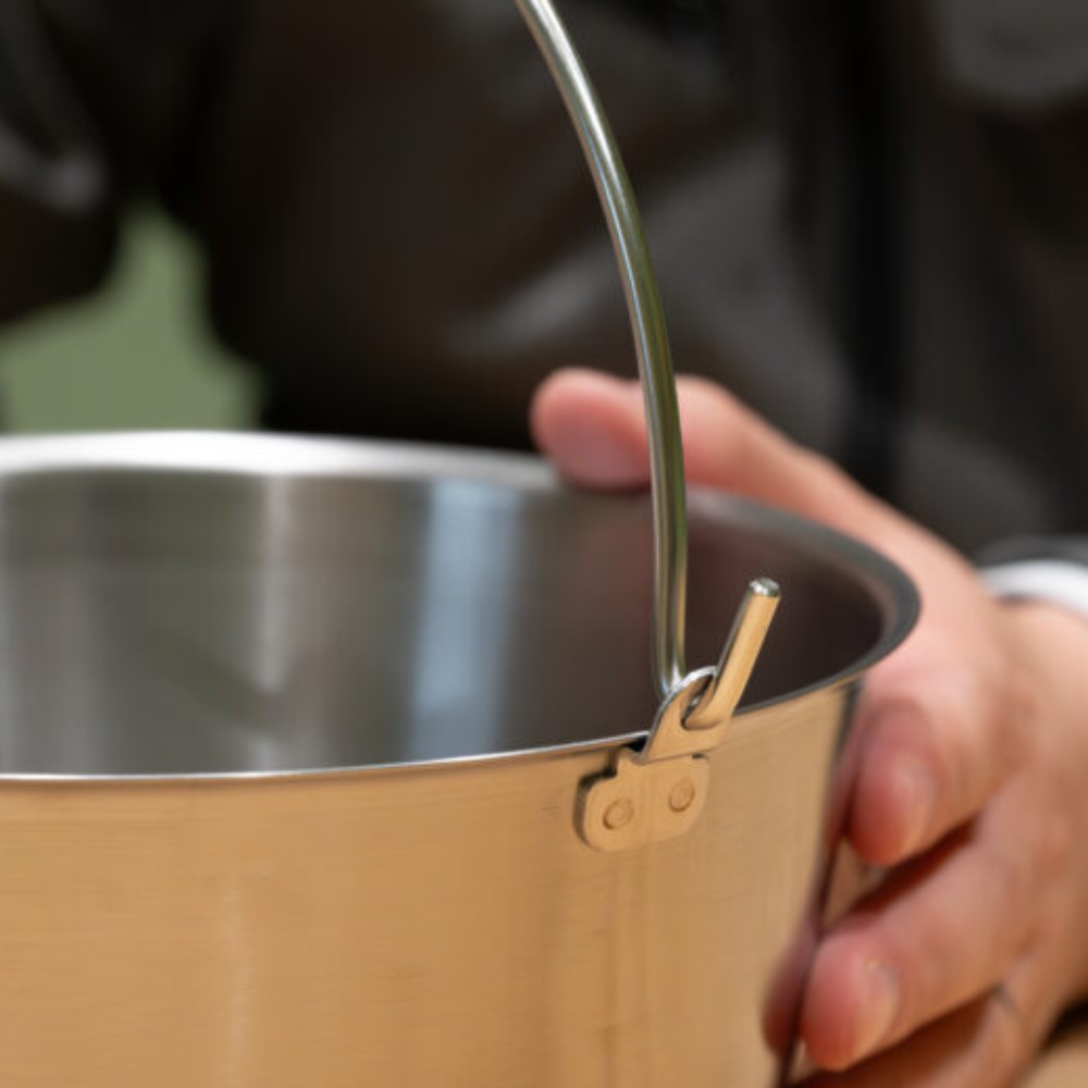 《家事問屋》日本製全不鏽鋼家事清潔用小桶