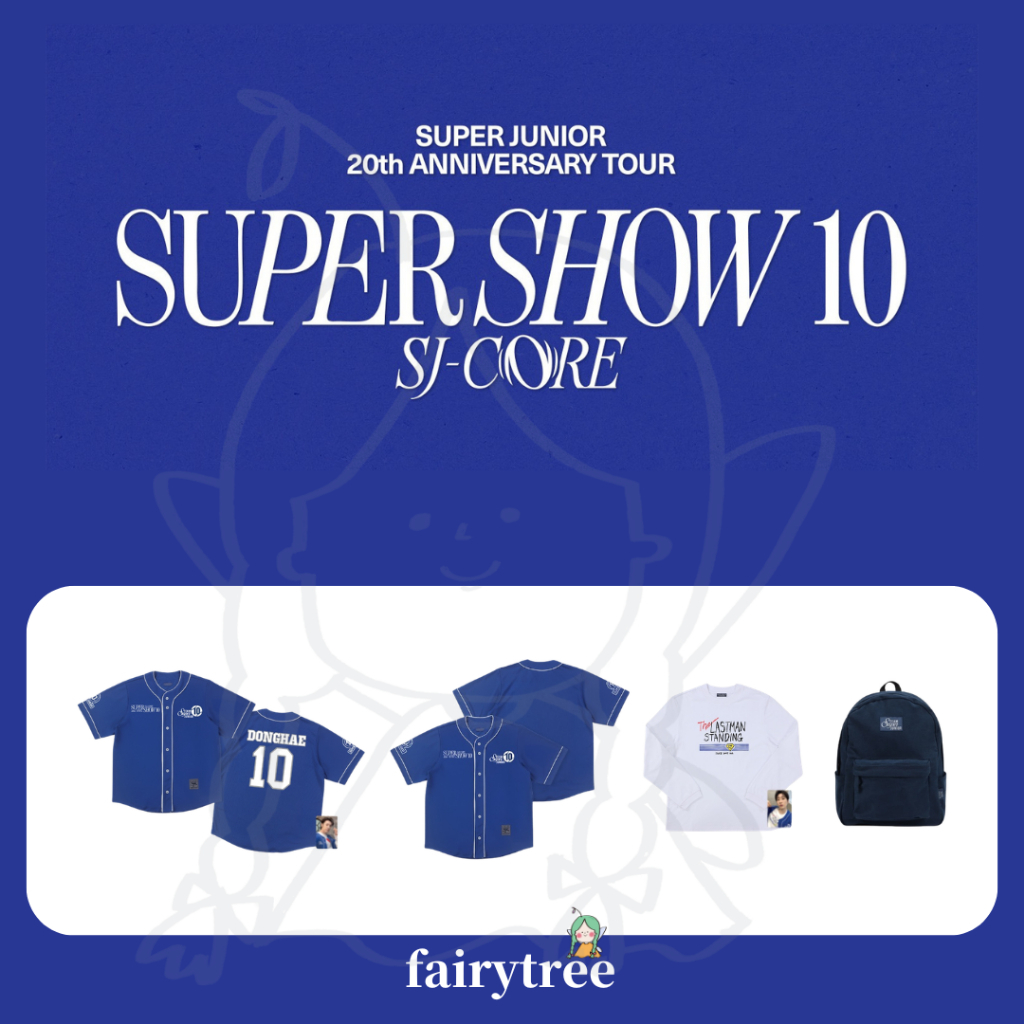 SUPER JUNIOR SUPER SHOW 10 20周年演唱會 SJ-CORE 首爾場 官方周邊 賣場一