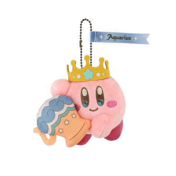 Nintendo San Ei Kirby Plush Keychain Horoscope HC11 Aquarius 125743