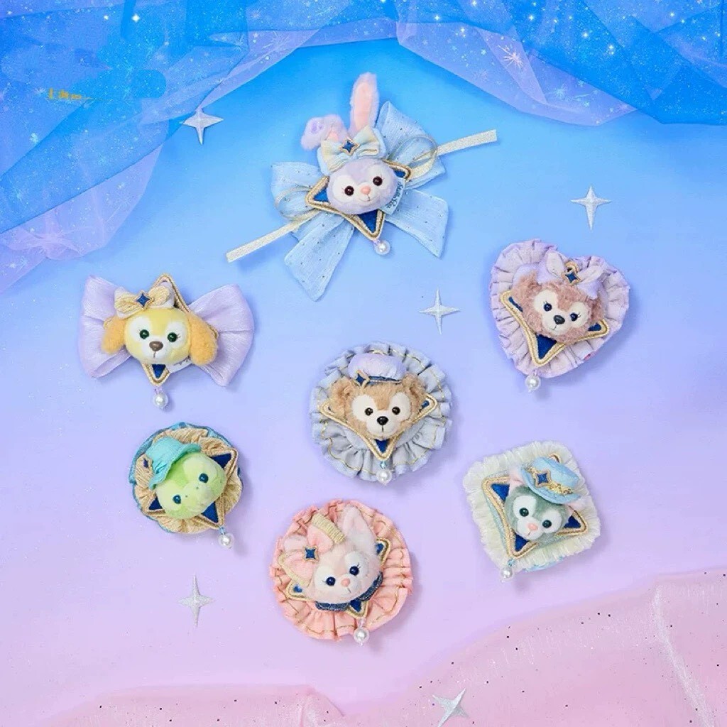 10歲生日慶典 史黛拉露 星黛露 StellaLou 胸花配飾 髮夾 髮飾 -上海迪士尼樂園