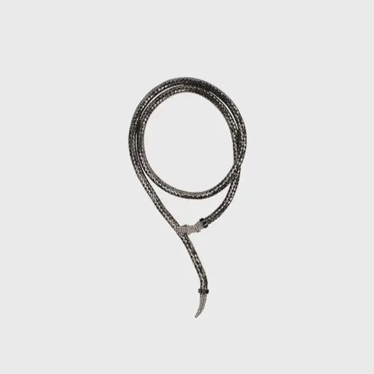 1AF0323-034 [ANNE FONTAINE] Isla Belt Black #P0946703 (EU)