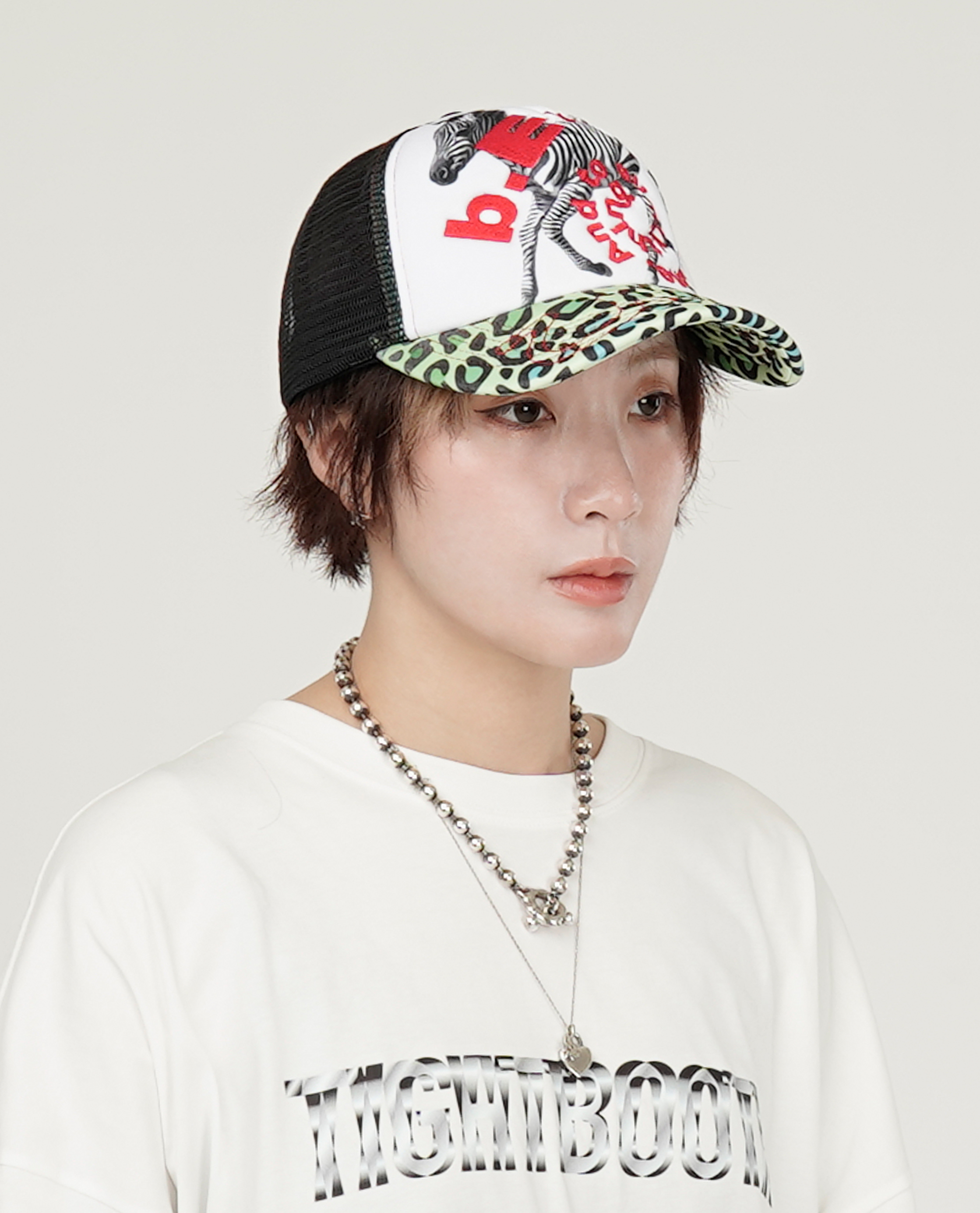 b.Eautiful b.i Foam Trucker Hat (Baby Zebra) - Collection*15