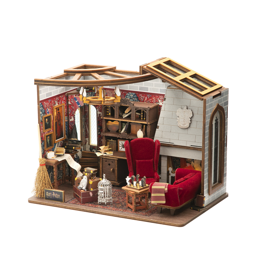 PUREMIND 哈利波特 DIY小屋 葛來分多休息室 微縮場景(1621)